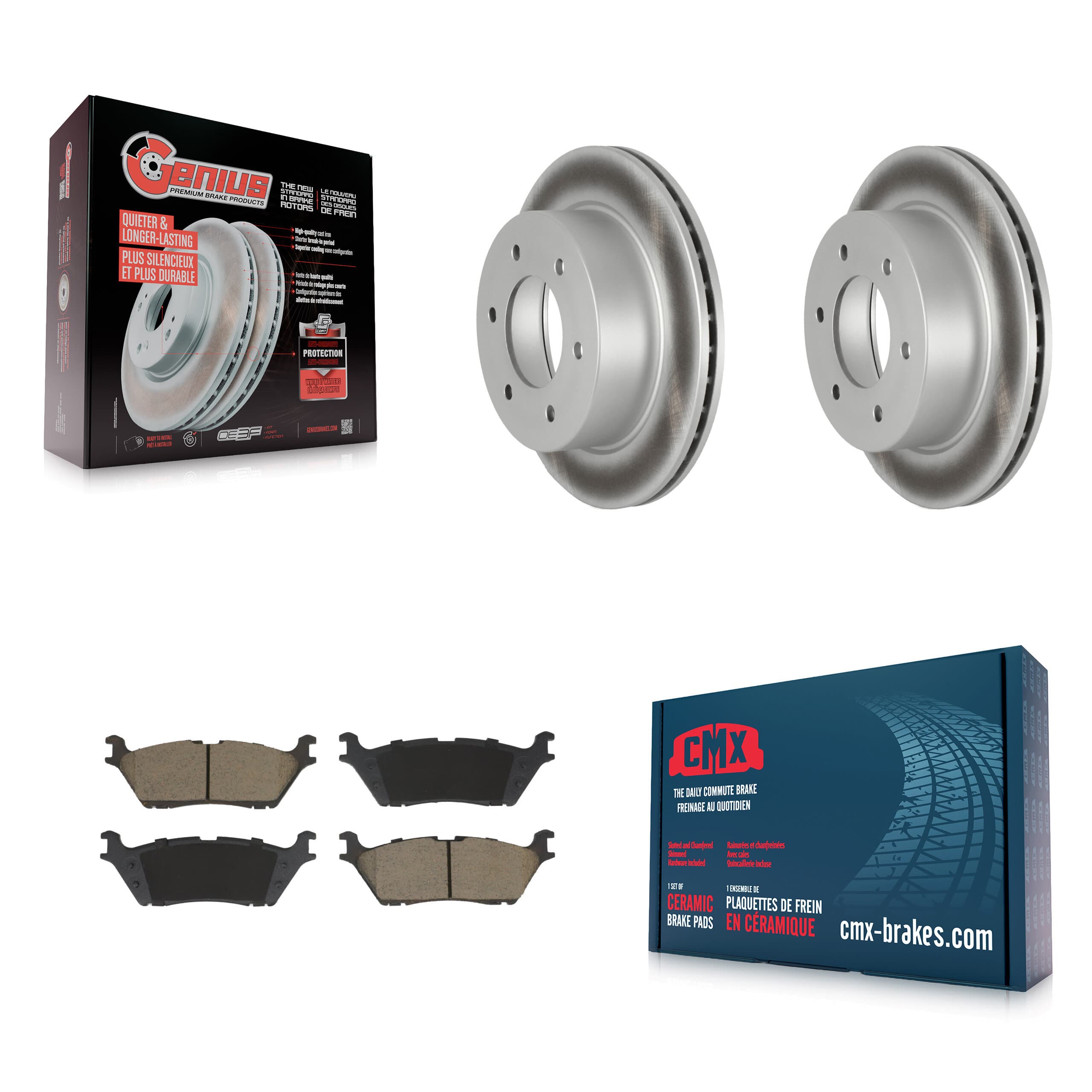 Transit Auto - KGC-102841 - Rear Disc Brake Kits image 1