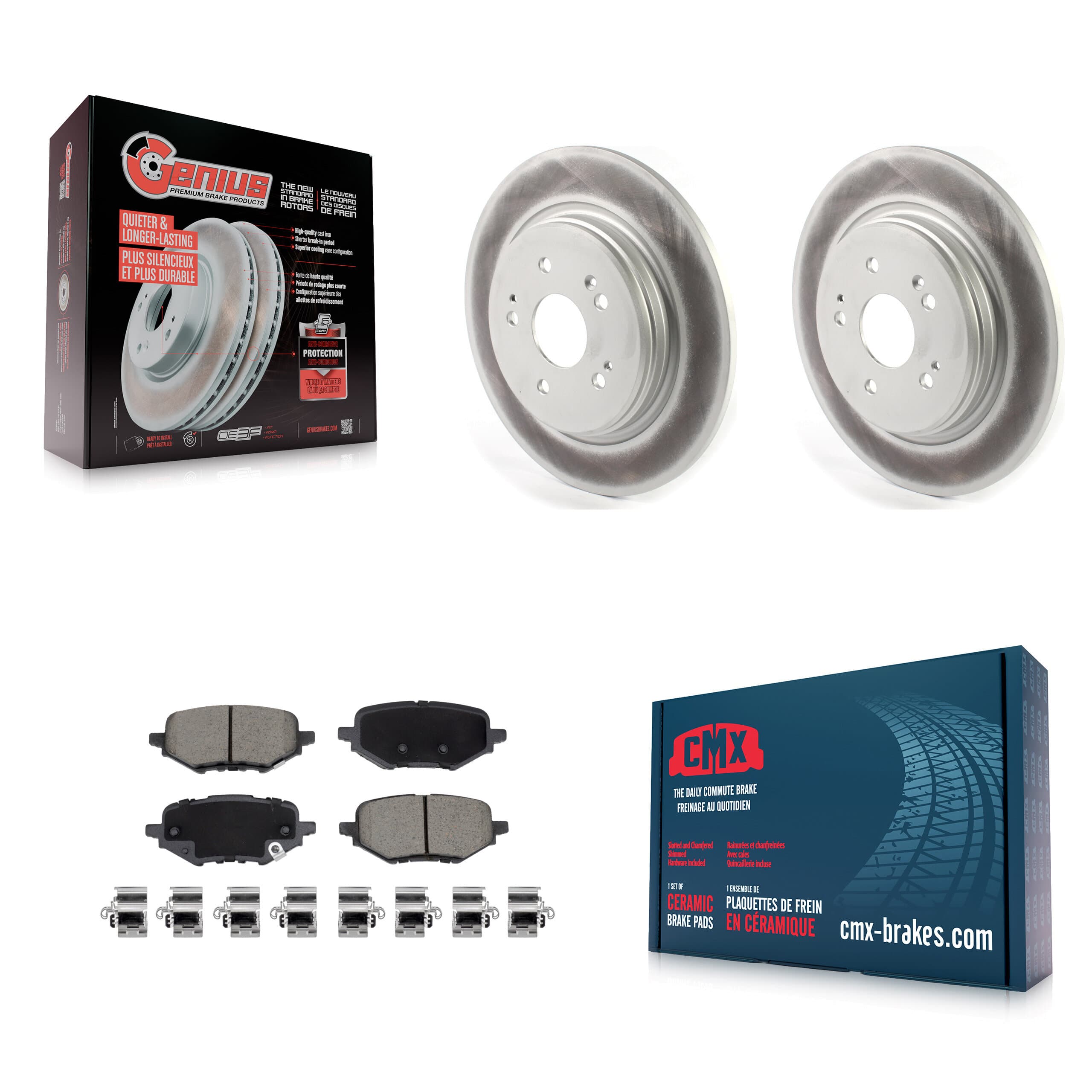 Transit Auto - KGC-102844 - Rear Disc Brake Kits image 1