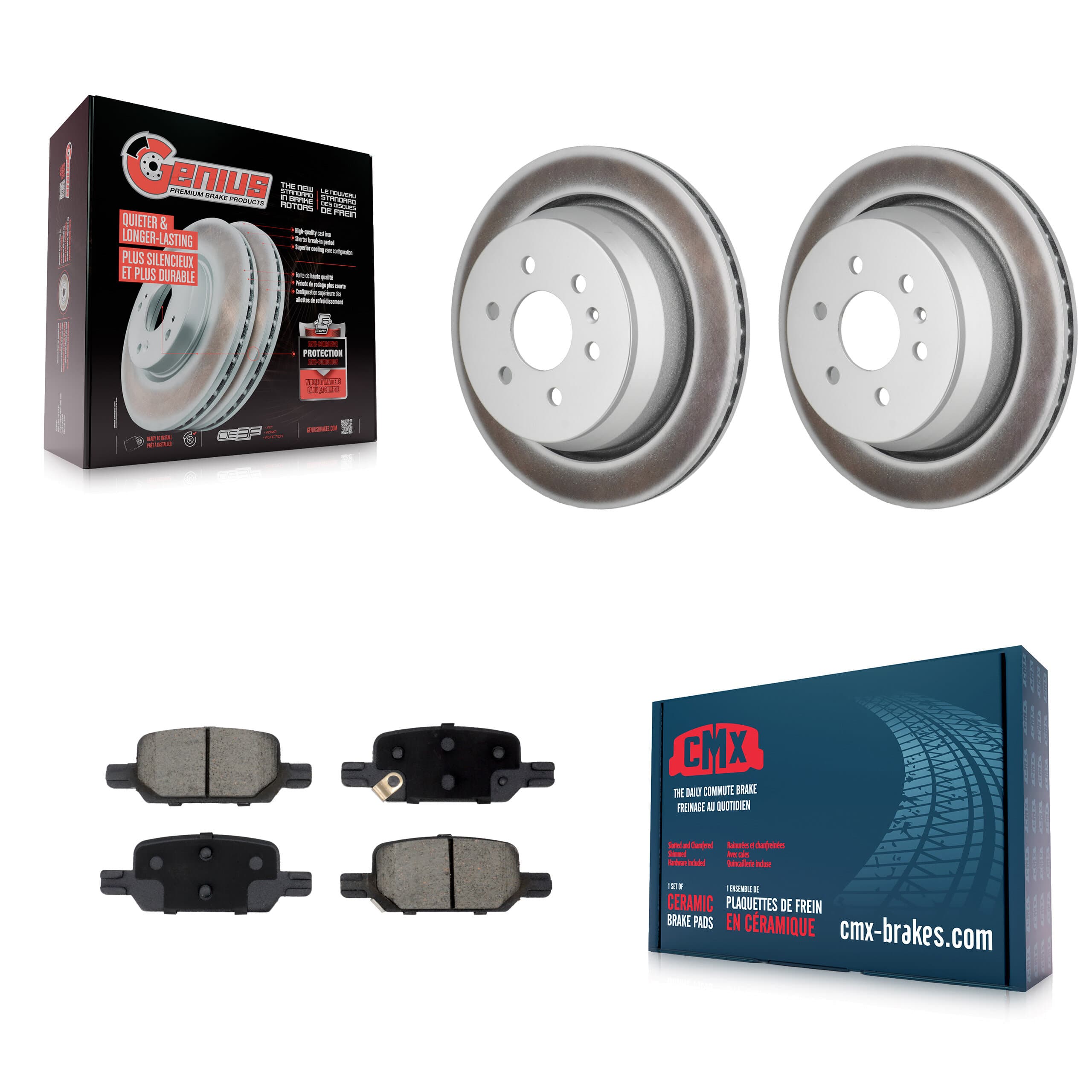 Transit Auto - KGC-102850 - Rear Disc Brake Kits image 1