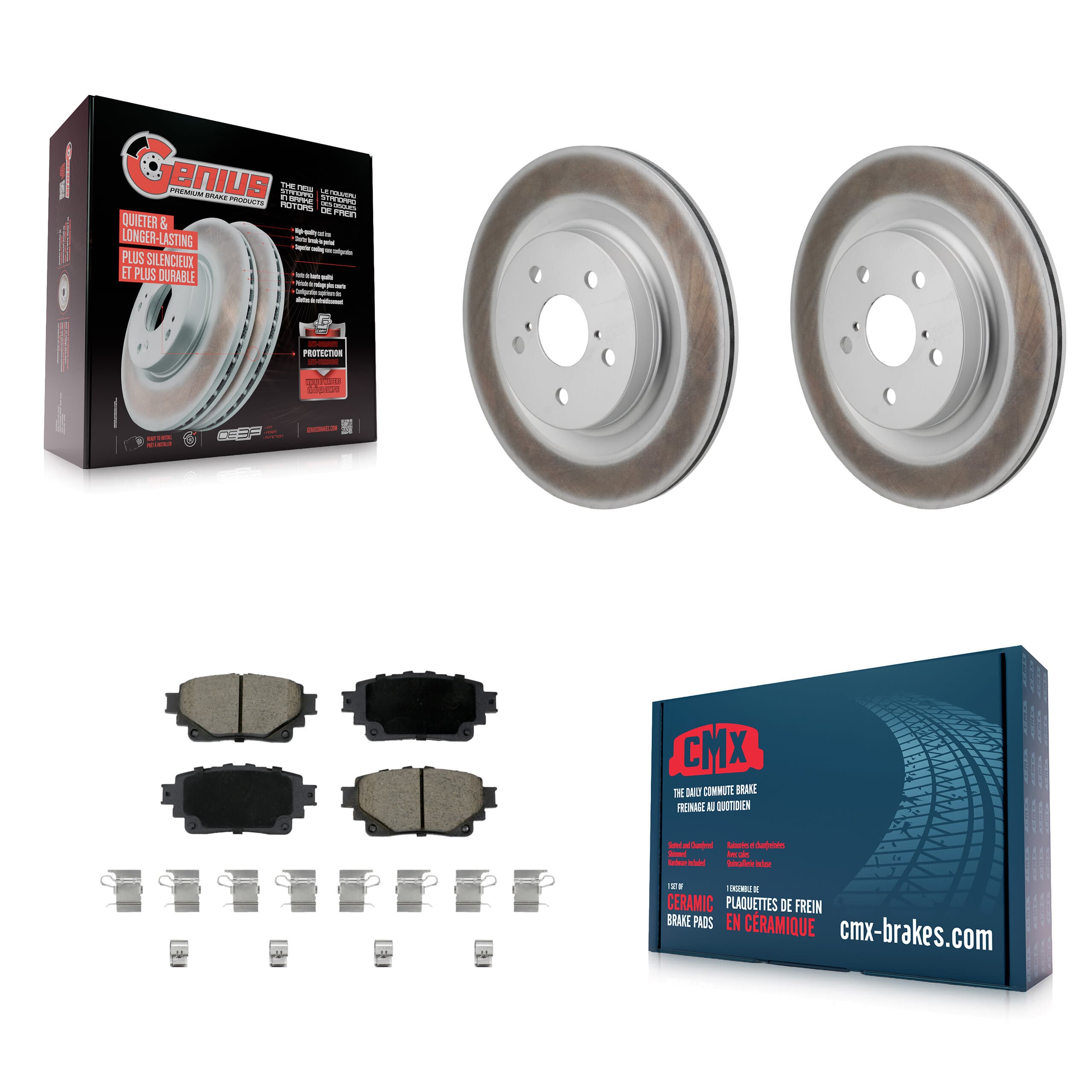 Transit Auto - KGC-102856 - Rear Disc Brake Kits image 1