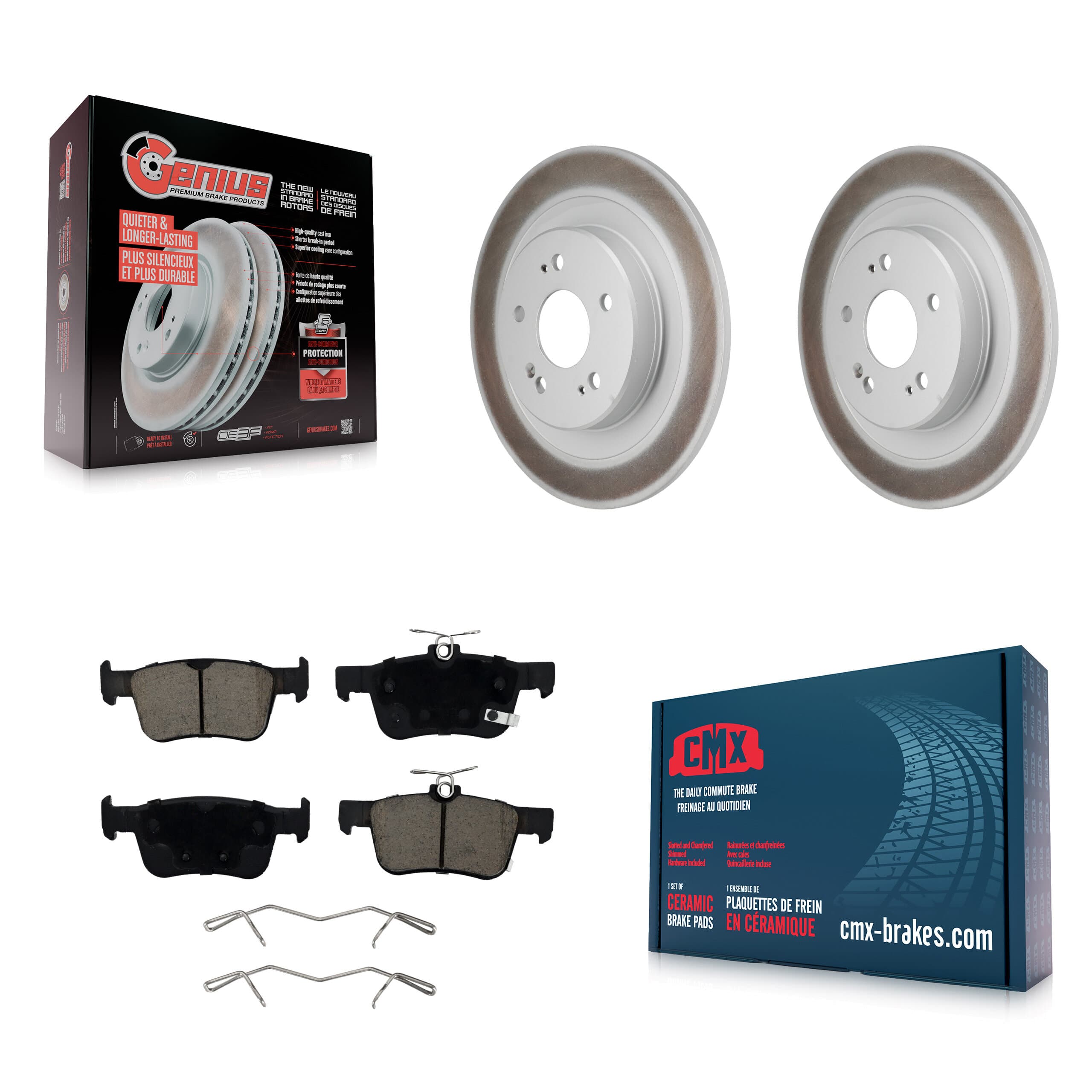 Transit Auto - KGC-102861 - Rear Disc Brake Kits image 1