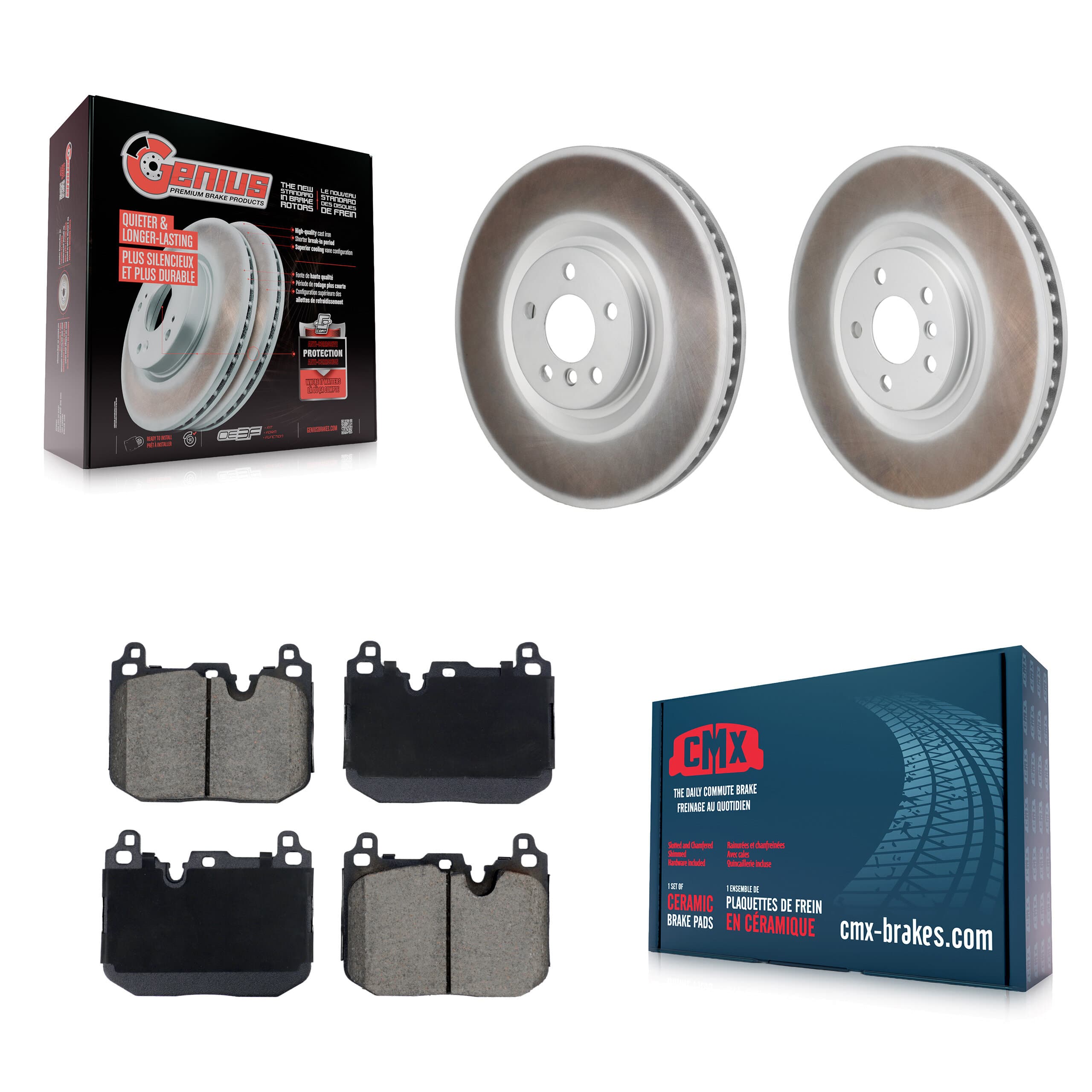 Transit Auto - KGC-102899 - Front Disc Brake Kits image 1