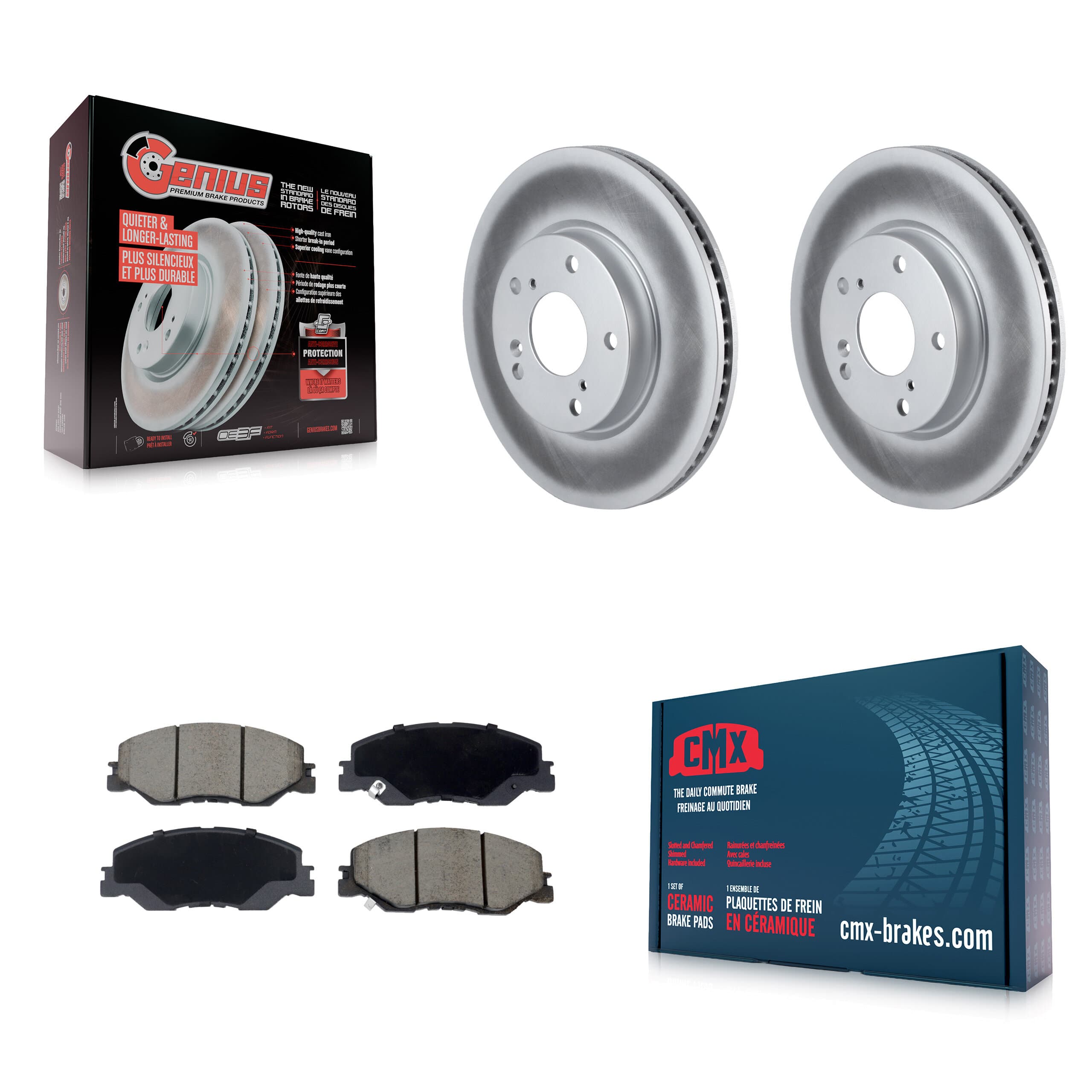Transit Auto - KGC-102903 - Front Disc Brake Kits image 1