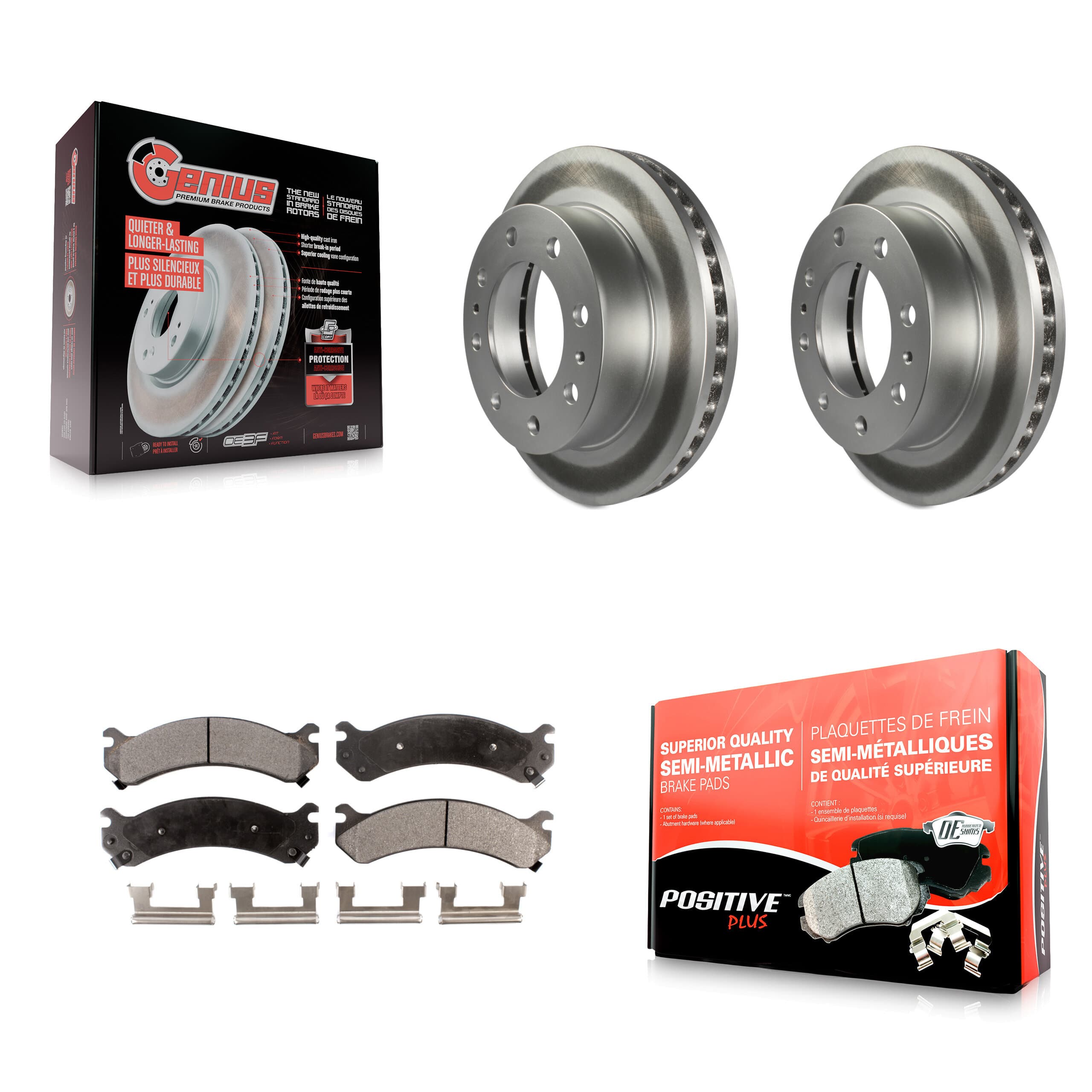 Transit Auto - KGF-100012 - Front Disc Brake Kits image 1
