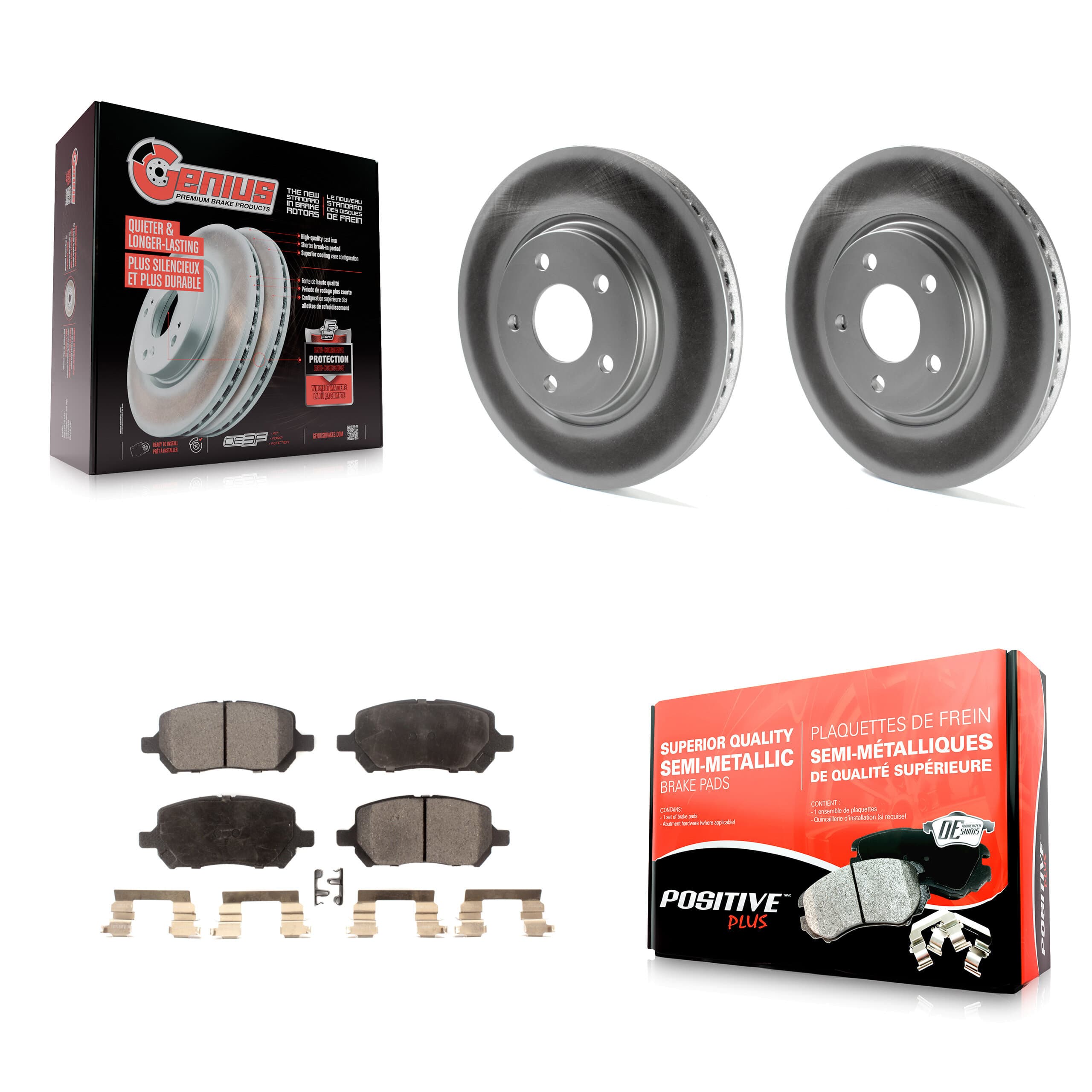 Transit Auto - KGF-100025 - Front Disc Brake Kits image 1