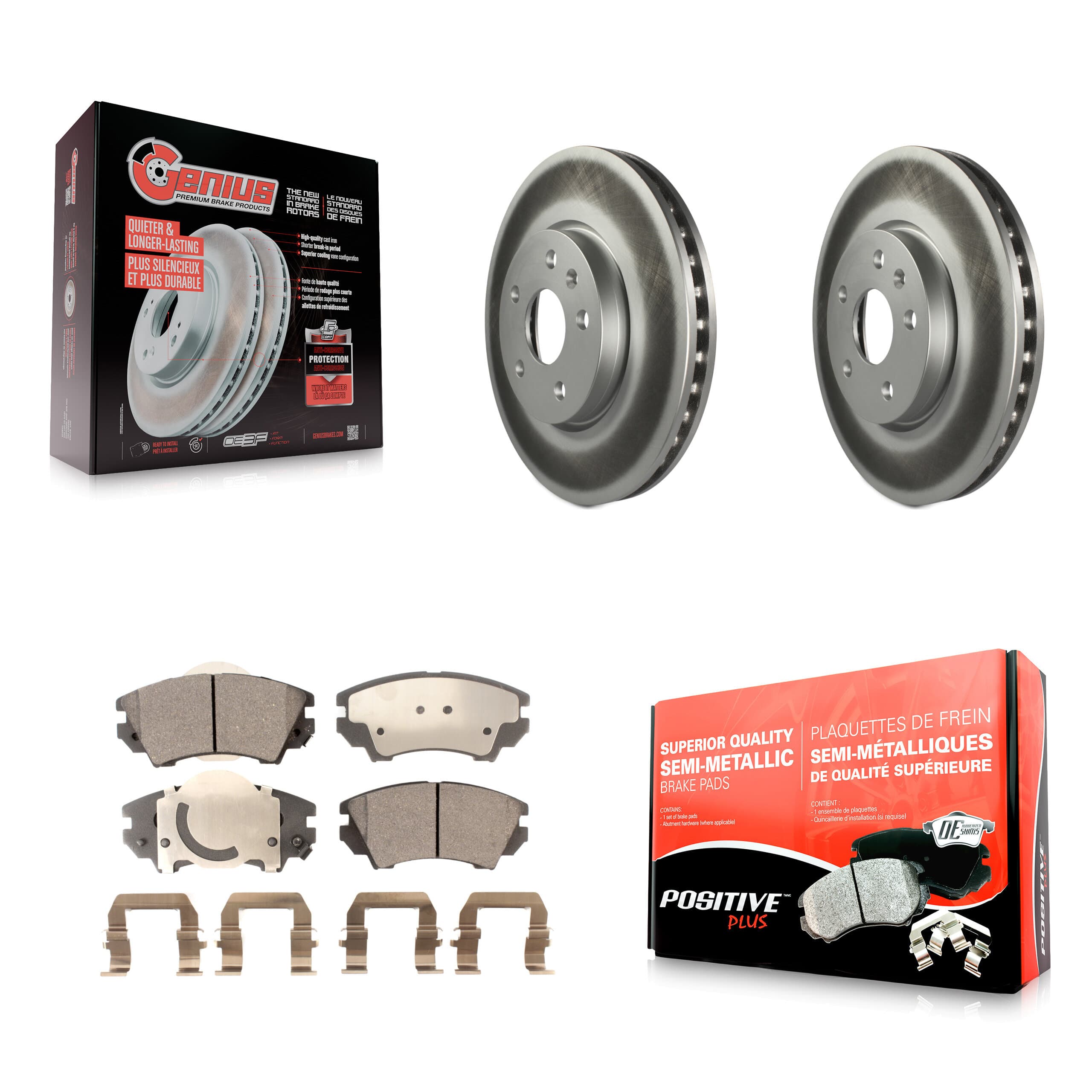 Transit Auto - KGF-100052 - Front Disc Brake Kits image 1