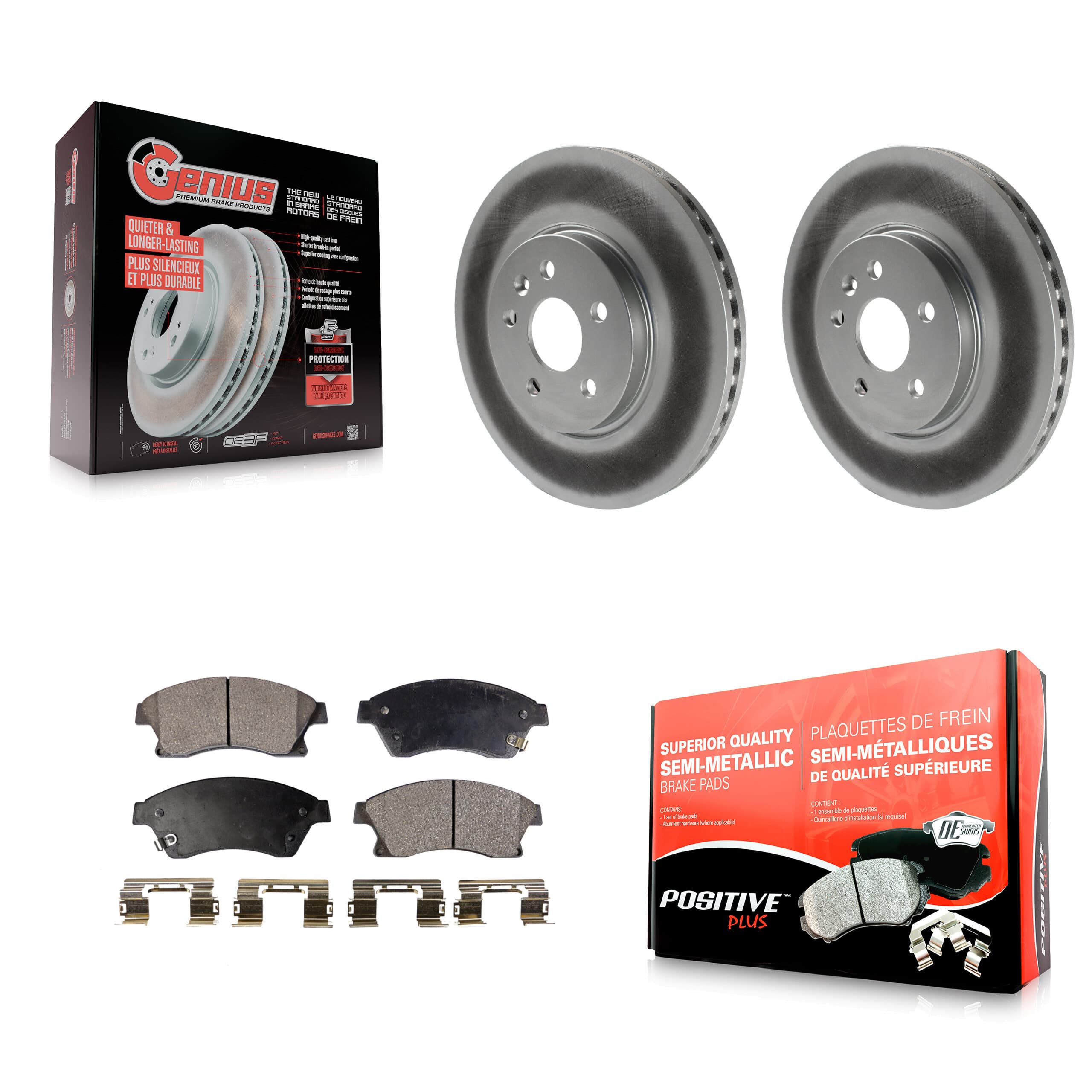 Transit Auto - KGF-100065 - Front Disc Brake Kits image 1