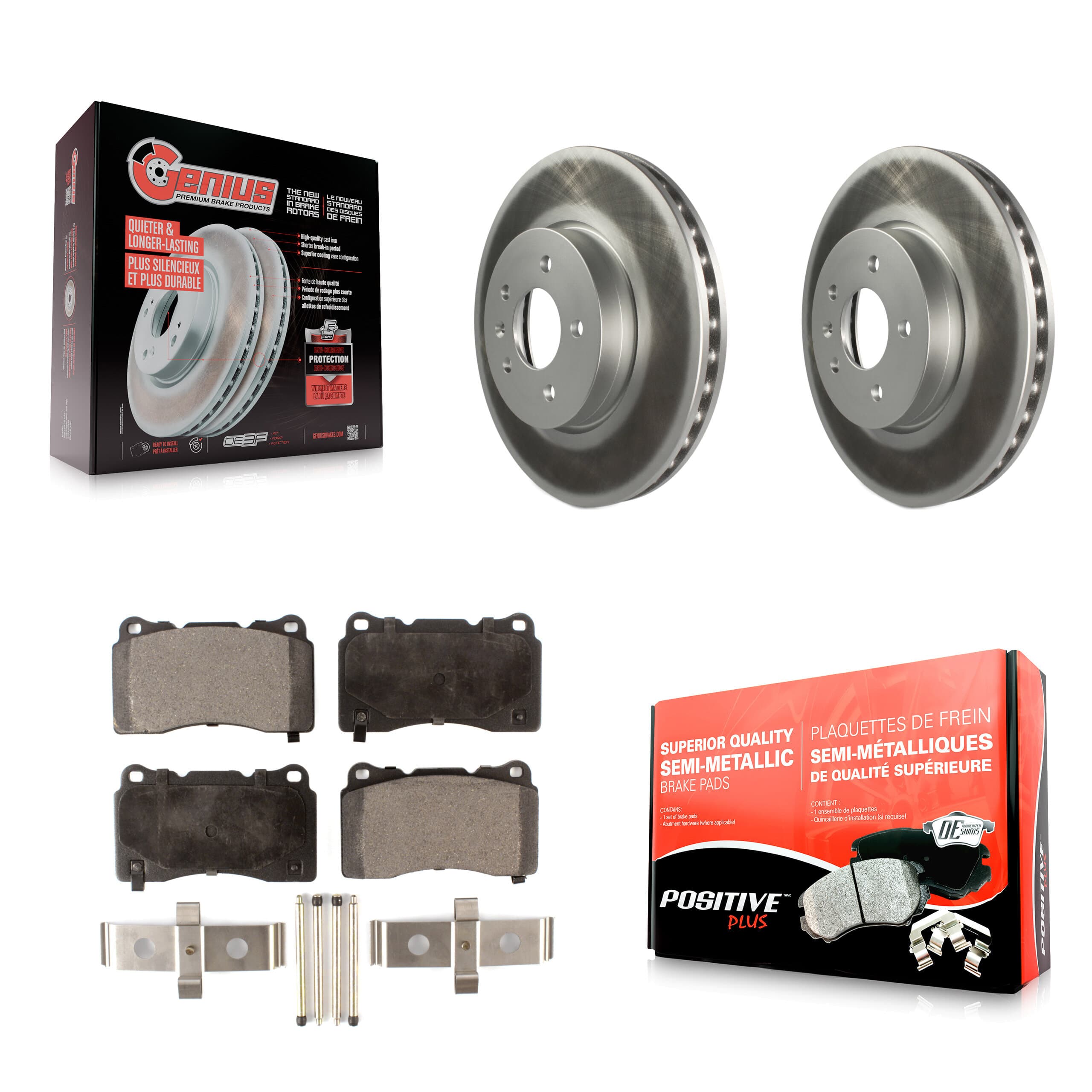 Transit Auto - KGF-100068 - Front Disc Brake Kits image 1