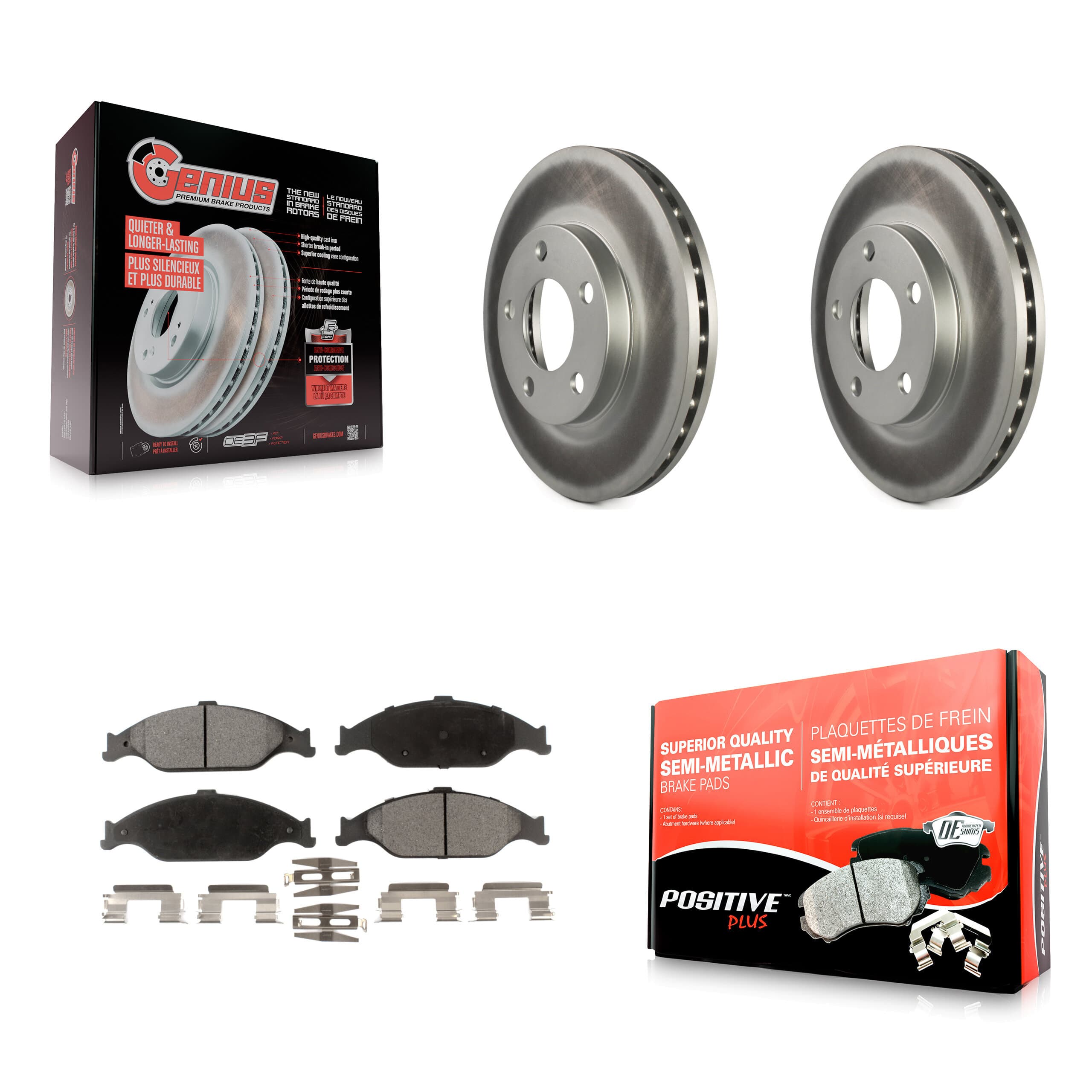 Transit Auto - KGF-100072 - Front Disc Brake Kits image 1