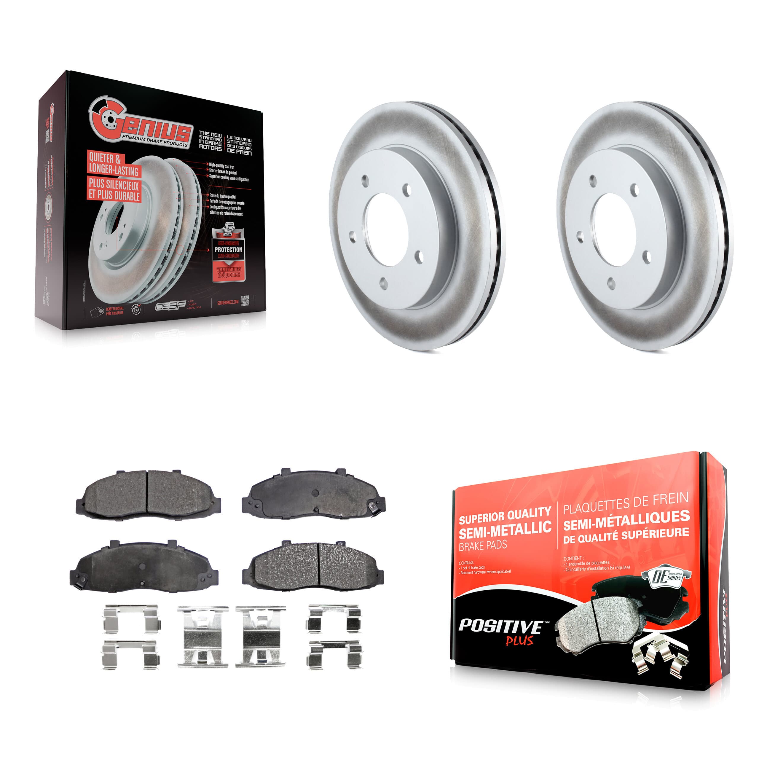 Transit Auto - KGF-100076 - Front Disc Brake Kits image 1