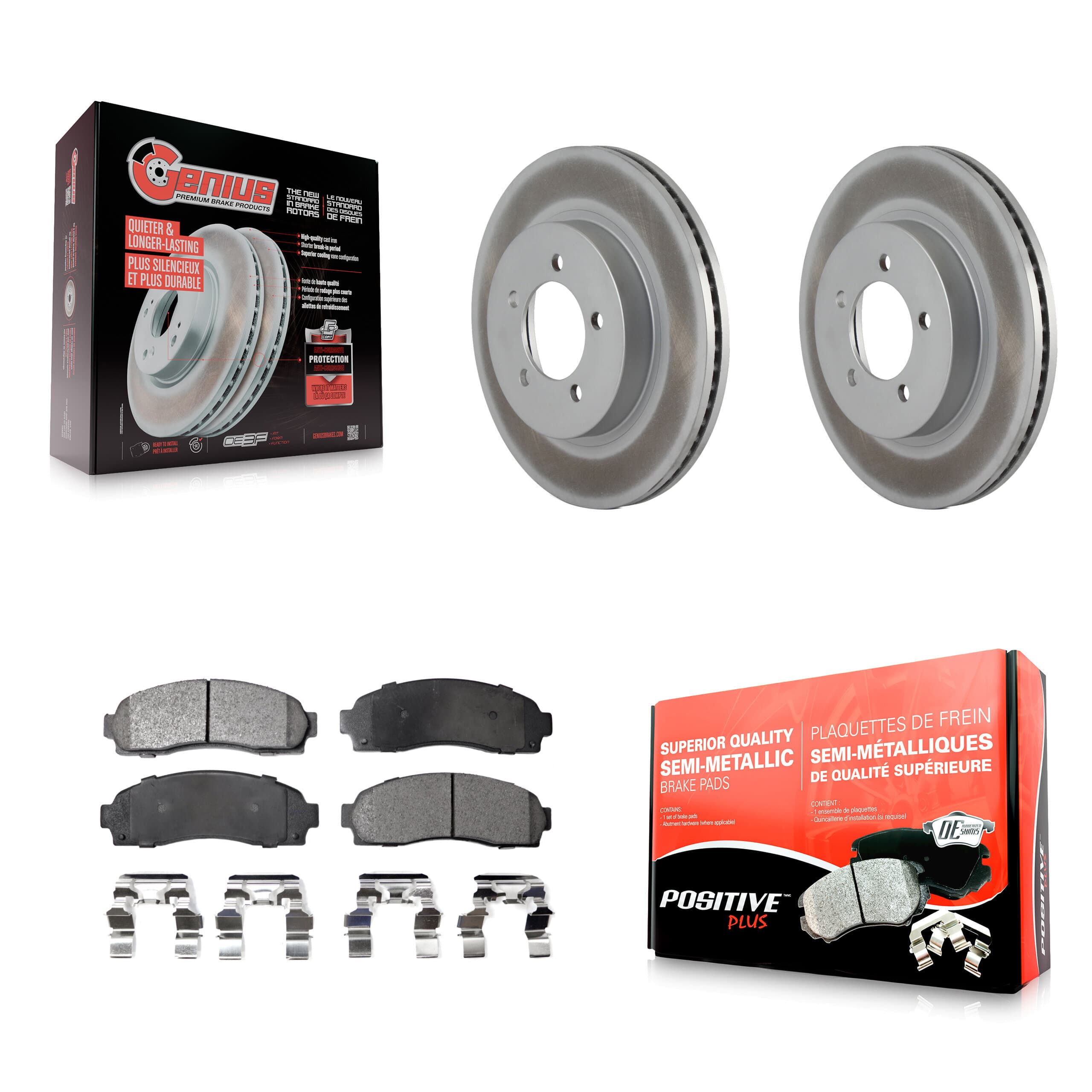 Transit Auto - KGF-100083 - Front Disc Brake Kits image 1