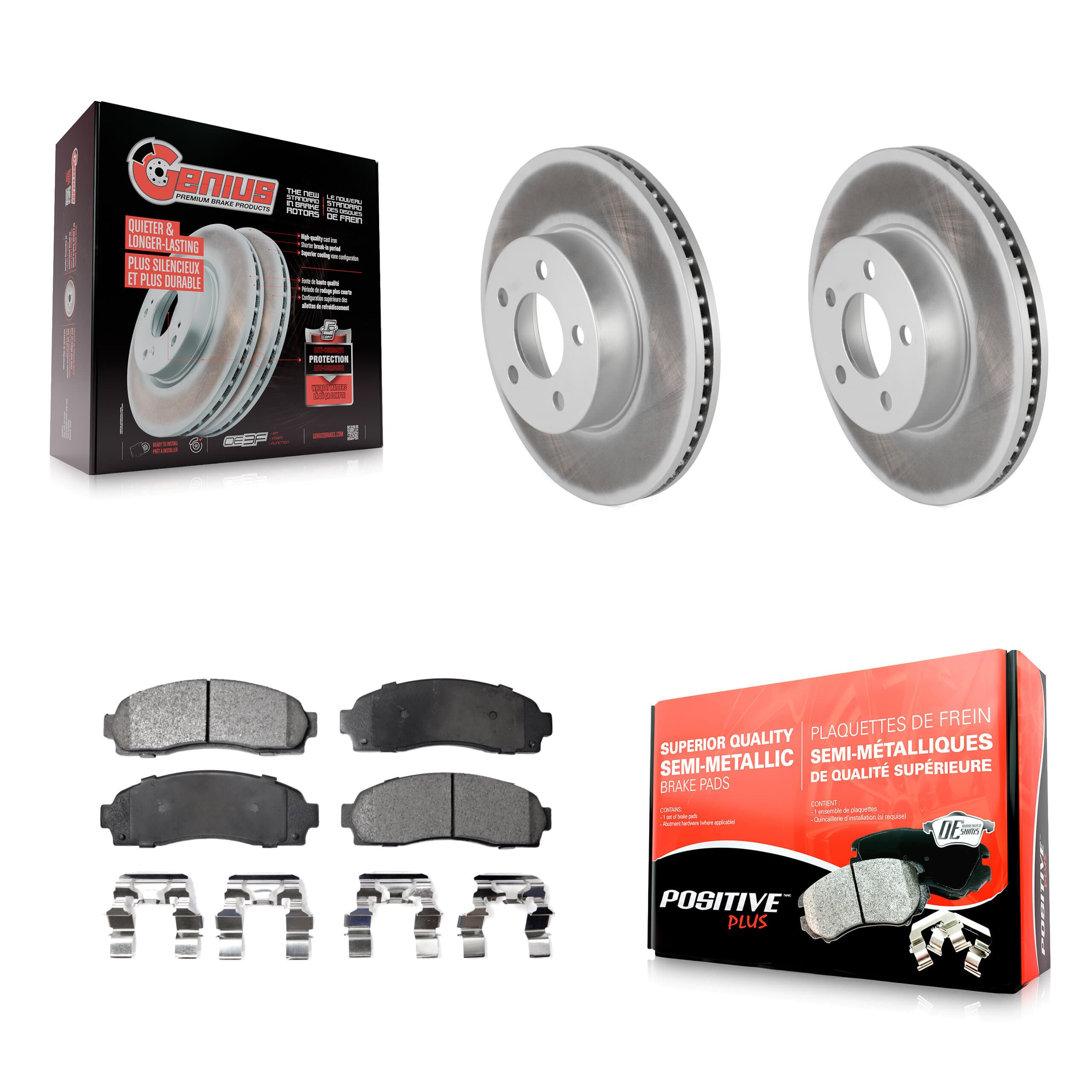 Transit Auto - KGF-100085 - Front Disc Brake Kits image 1