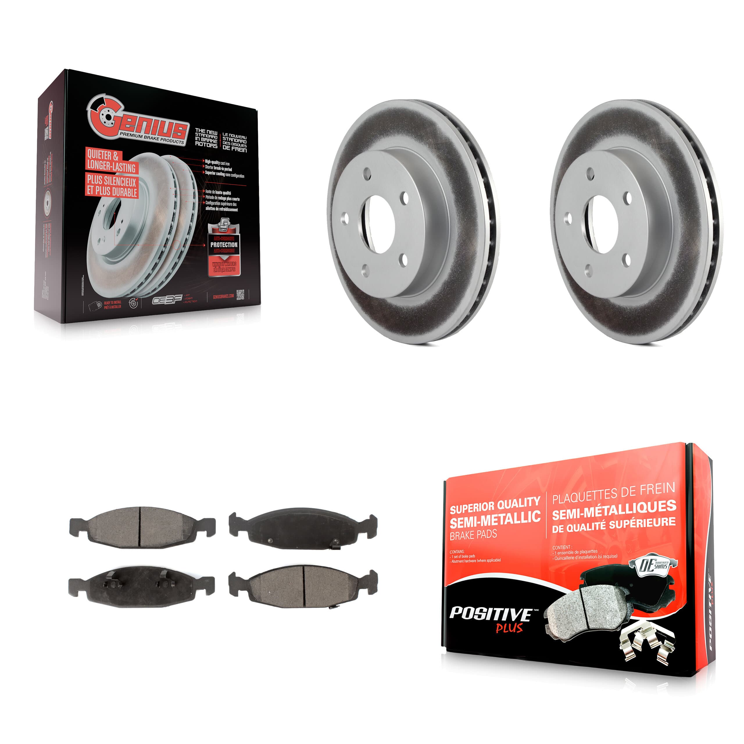 Transit Auto - KGF-100134 - Front Disc Brake Kits image 1