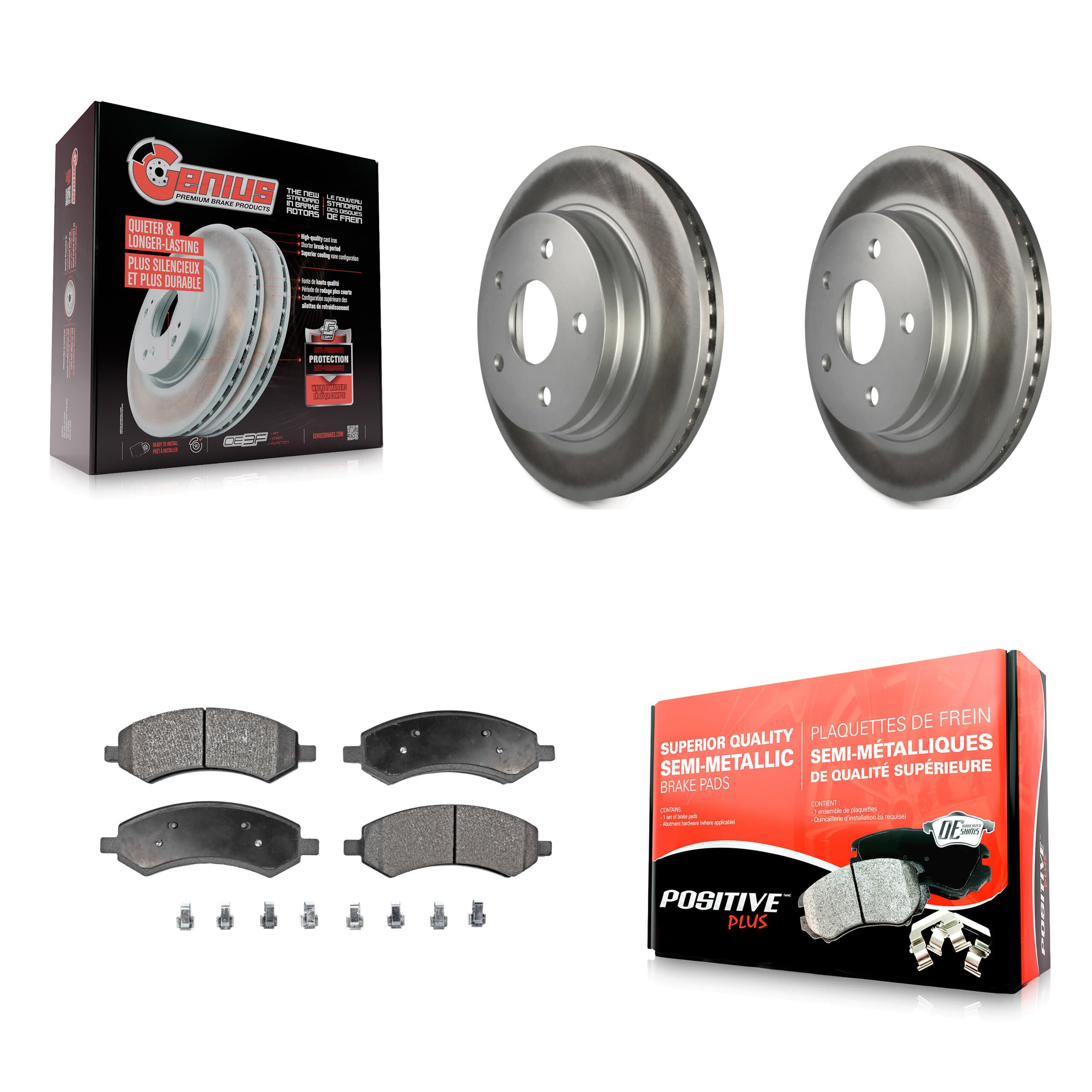 Transit Auto - KGF-100146 - Front Disc Brake Kits image 1