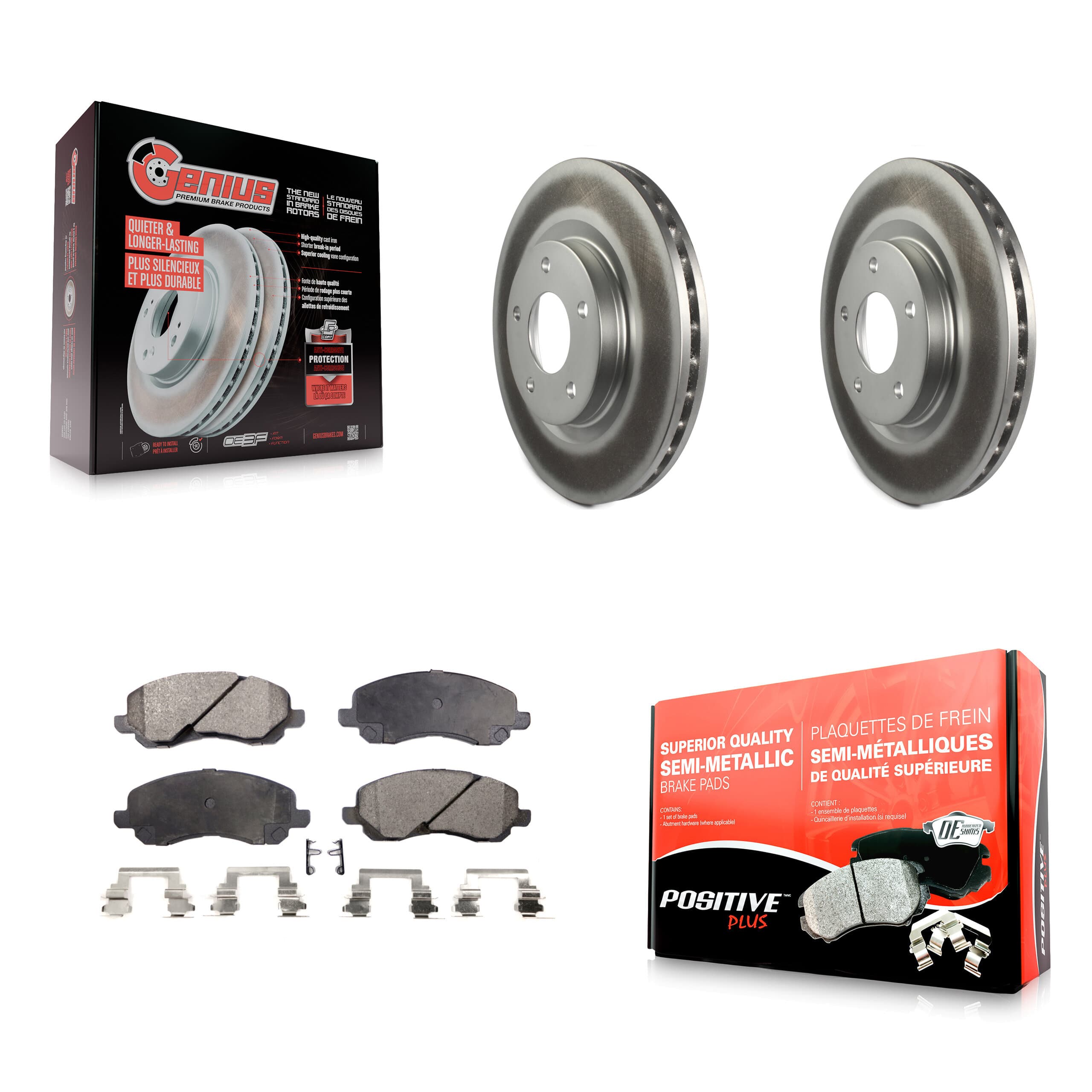 Transit Auto - KGF-100159 - Front Disc Brake Kits image 1