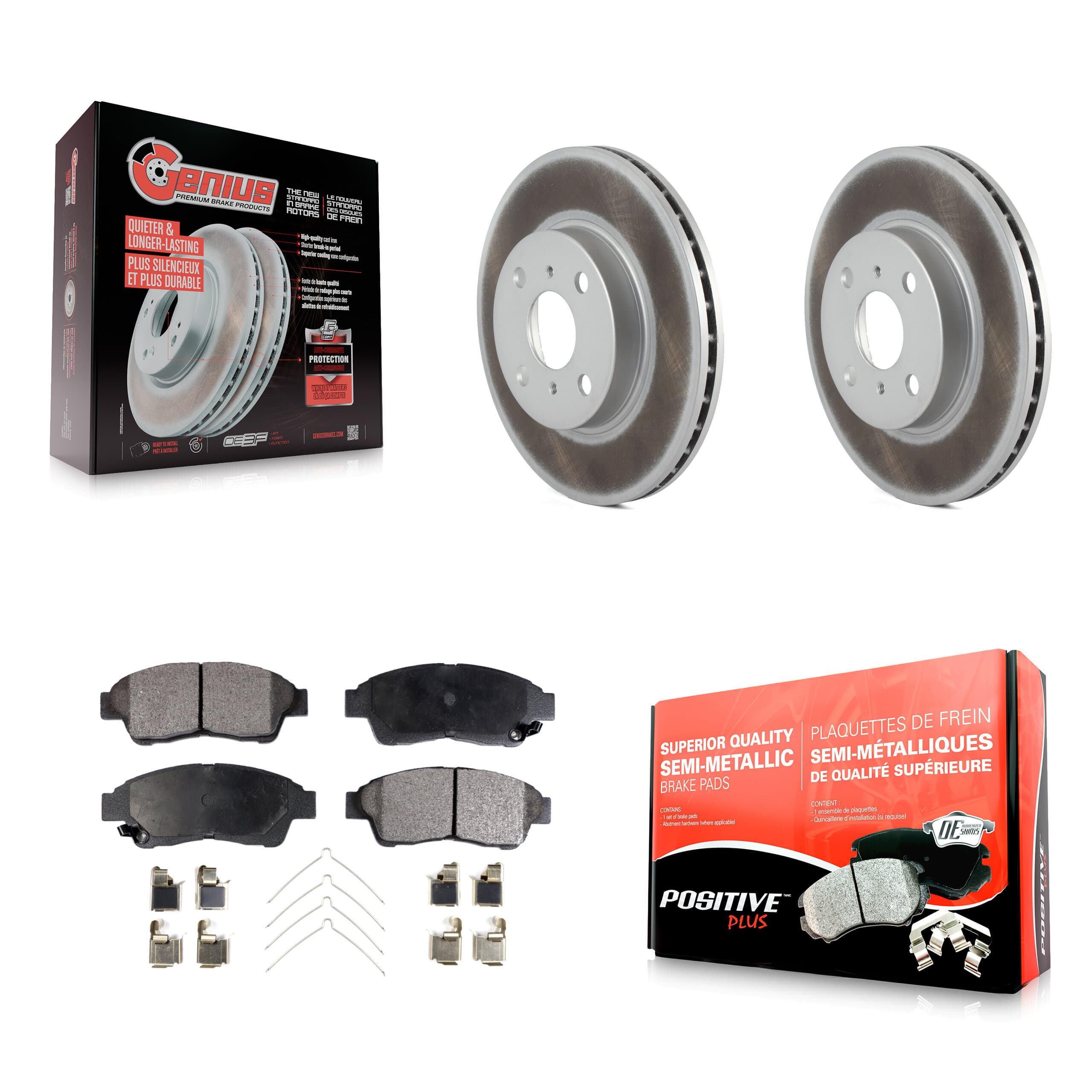 Transit Auto - KGF-100191 - Front Disc Brake Kits image 1