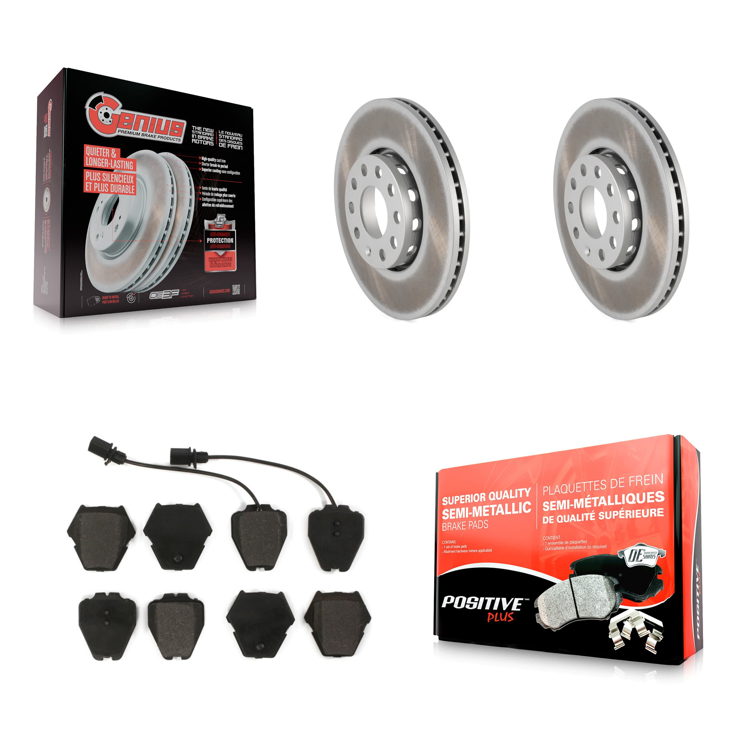 Transit Auto - KGF-100199 - Front Disc Brake Kits image 1