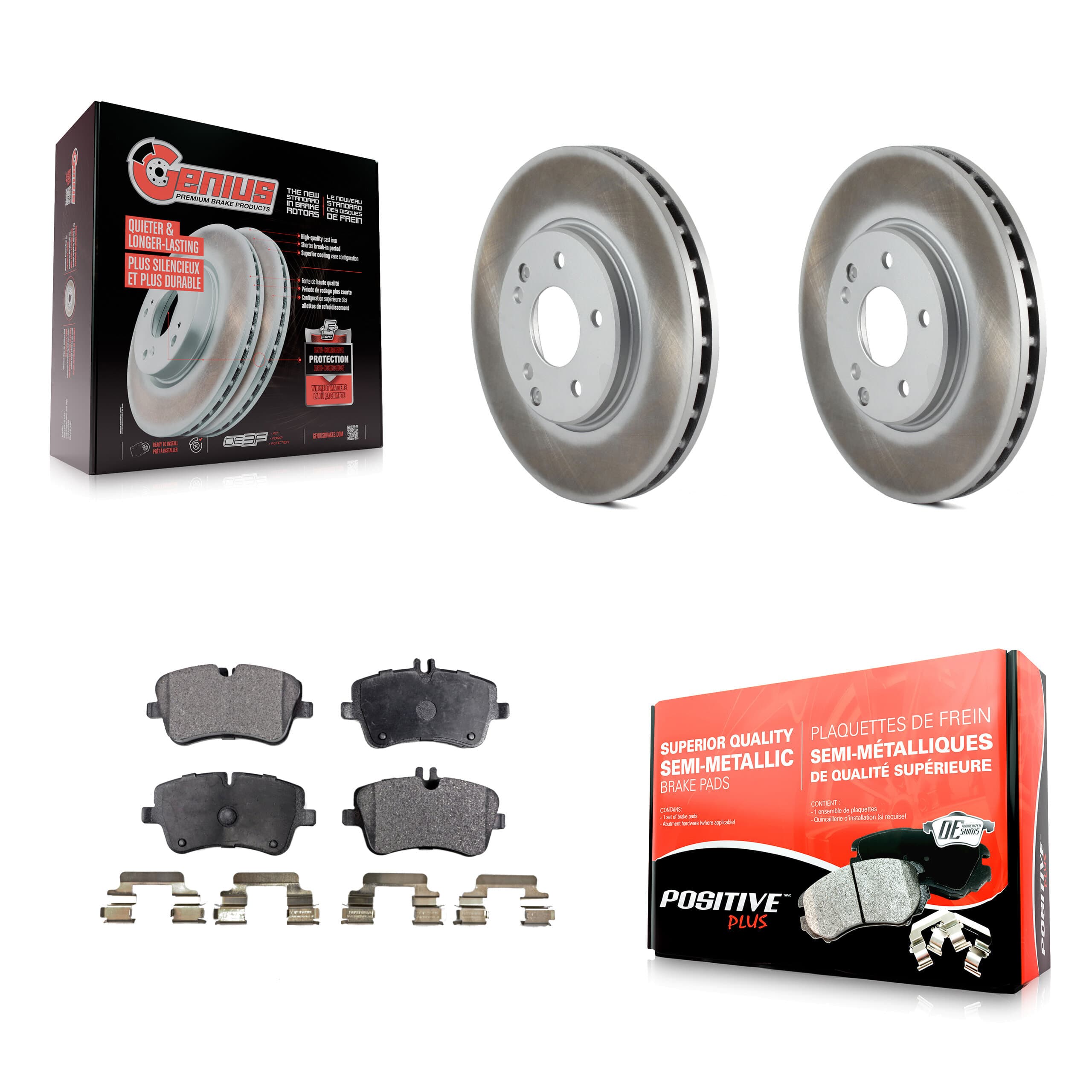 Transit Auto - KGF-100216 - Front Disc Brake Kits image 1