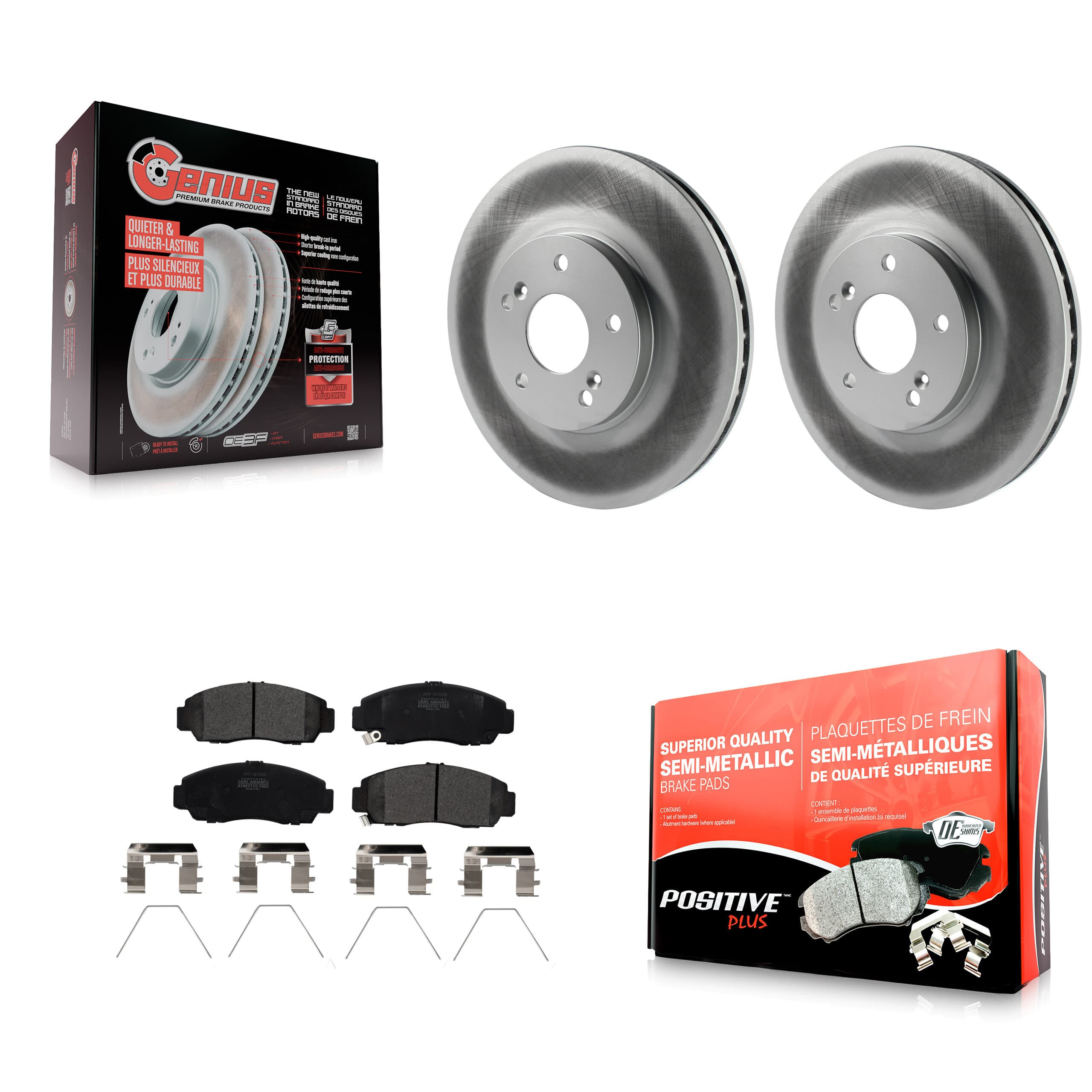 Transit Auto - KGF-100219 - Front Disc Brake Kits image 1