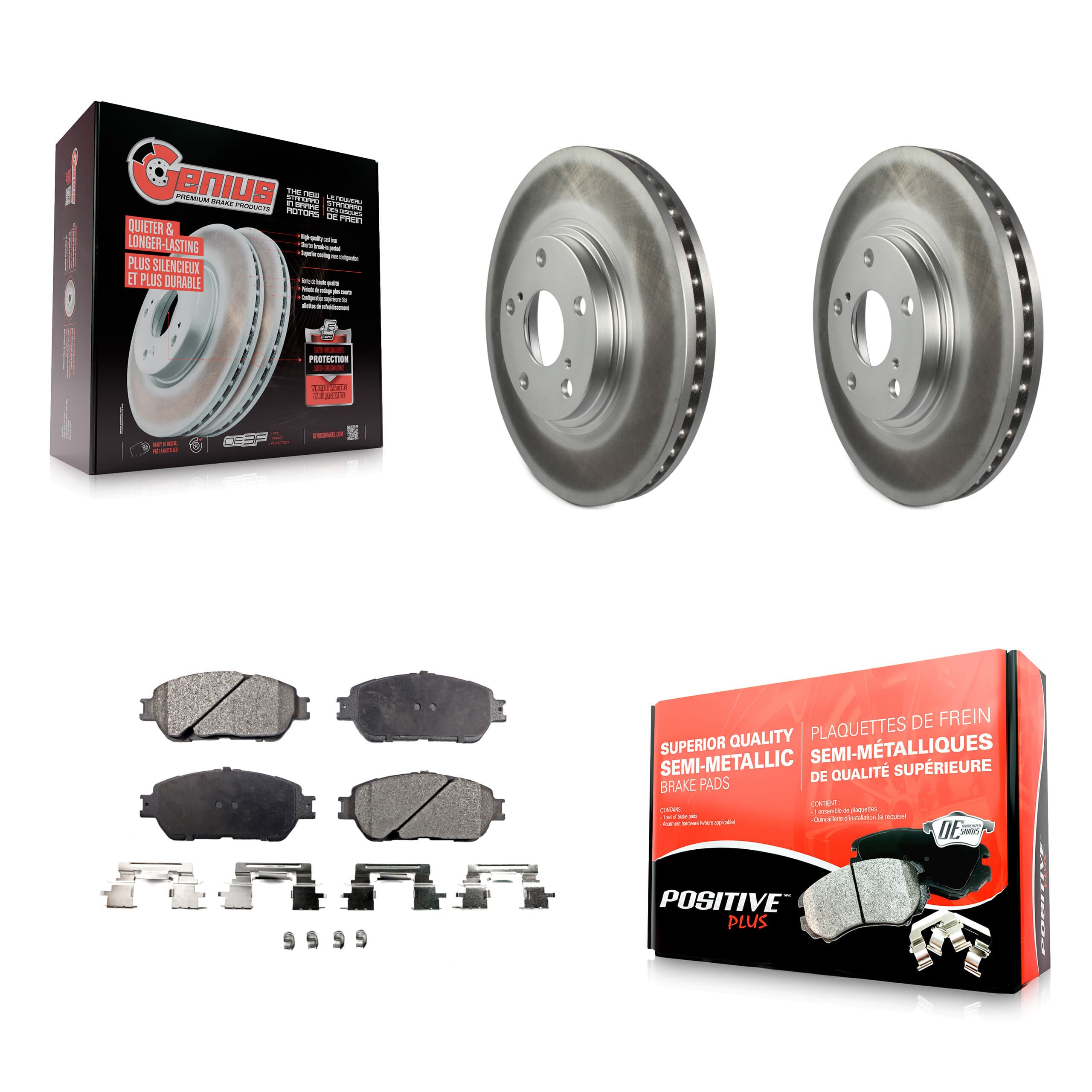 Transit Auto - KGF-100229 - Front Disc Brake Kits image 1