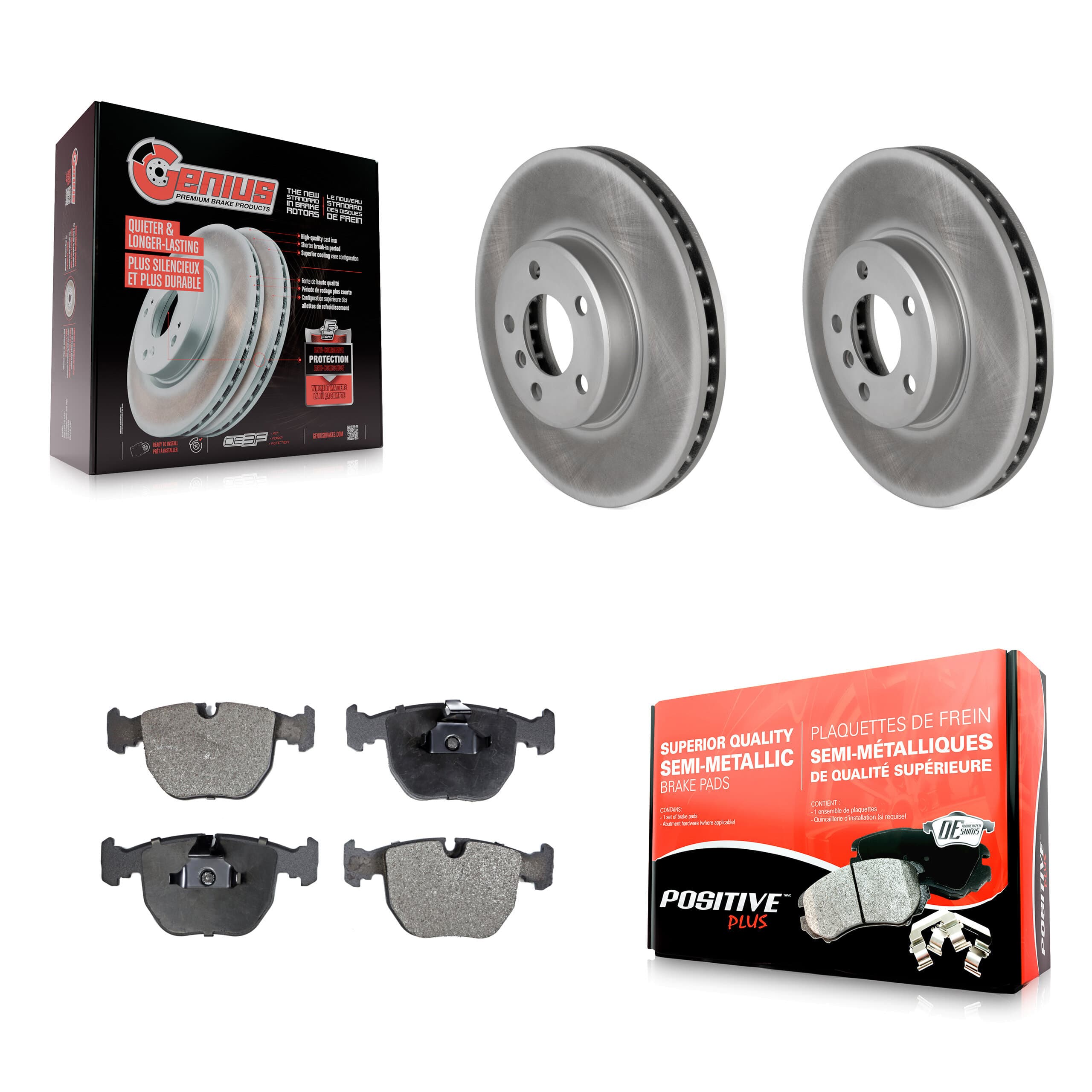 Transit Auto - KGF-100239 - Front Disc Brake Kits image 1