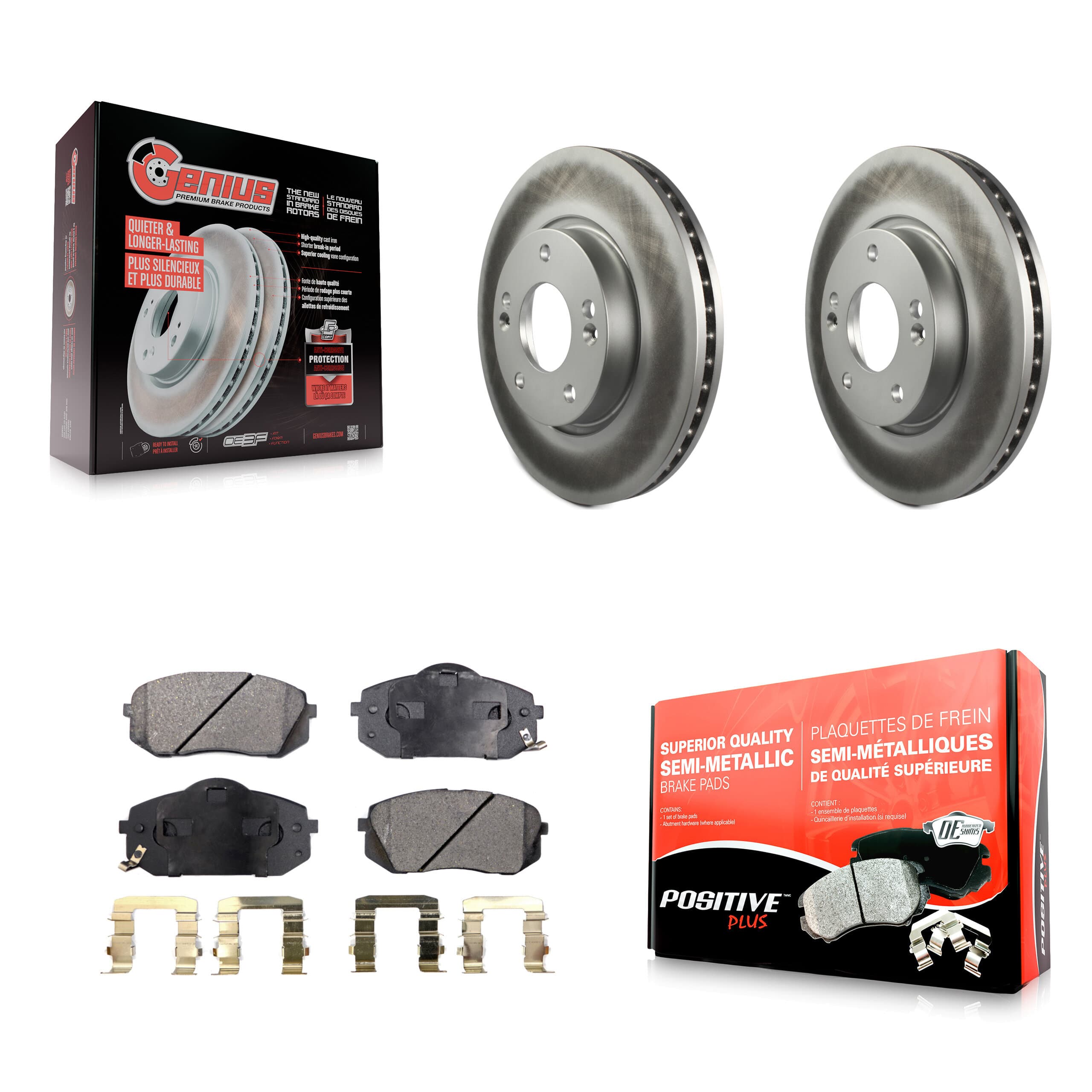 Transit Auto - KGF-100259 - Front Disc Brake Kits image 1