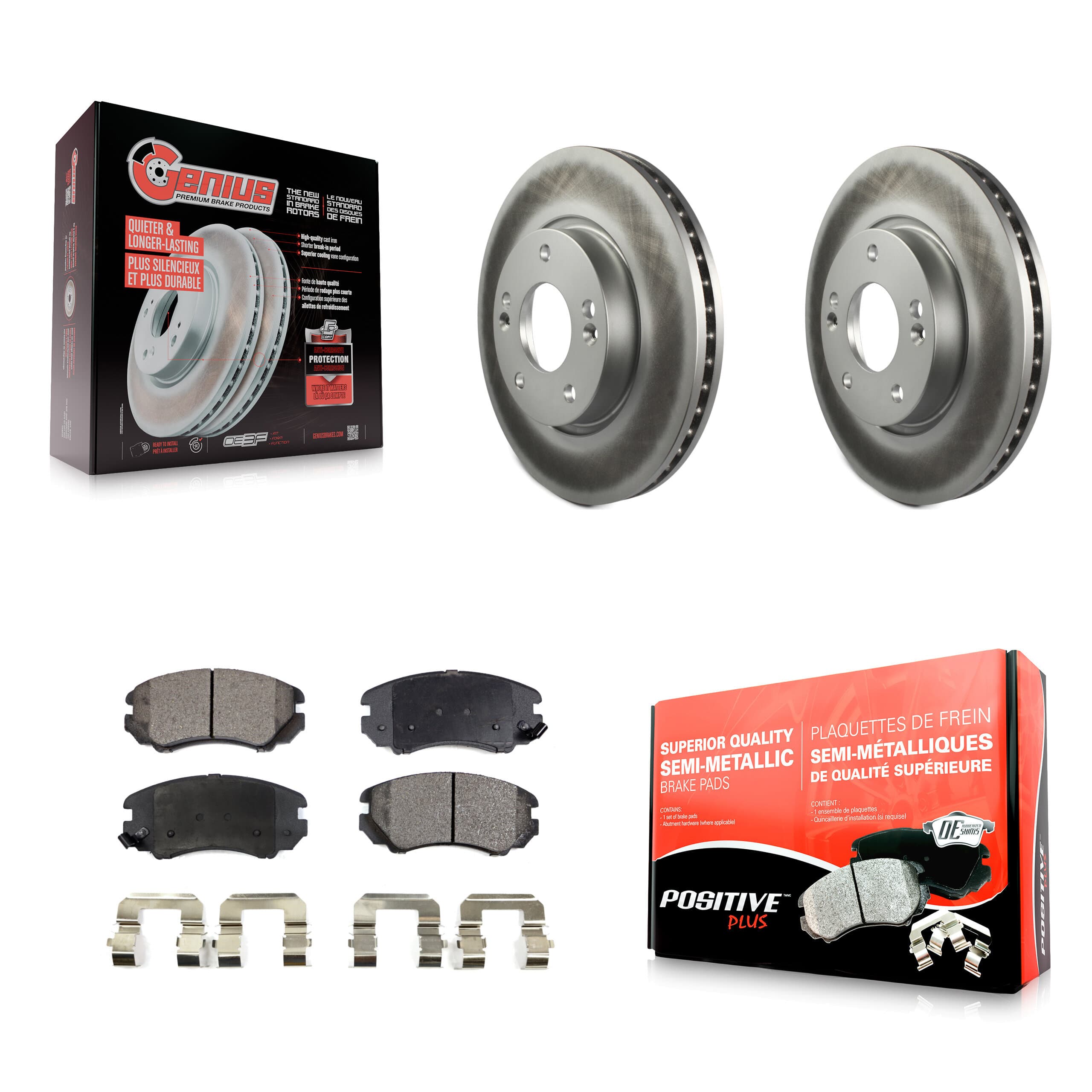 Transit Auto - KGF-100263 - Front Disc Brake Kits image 1