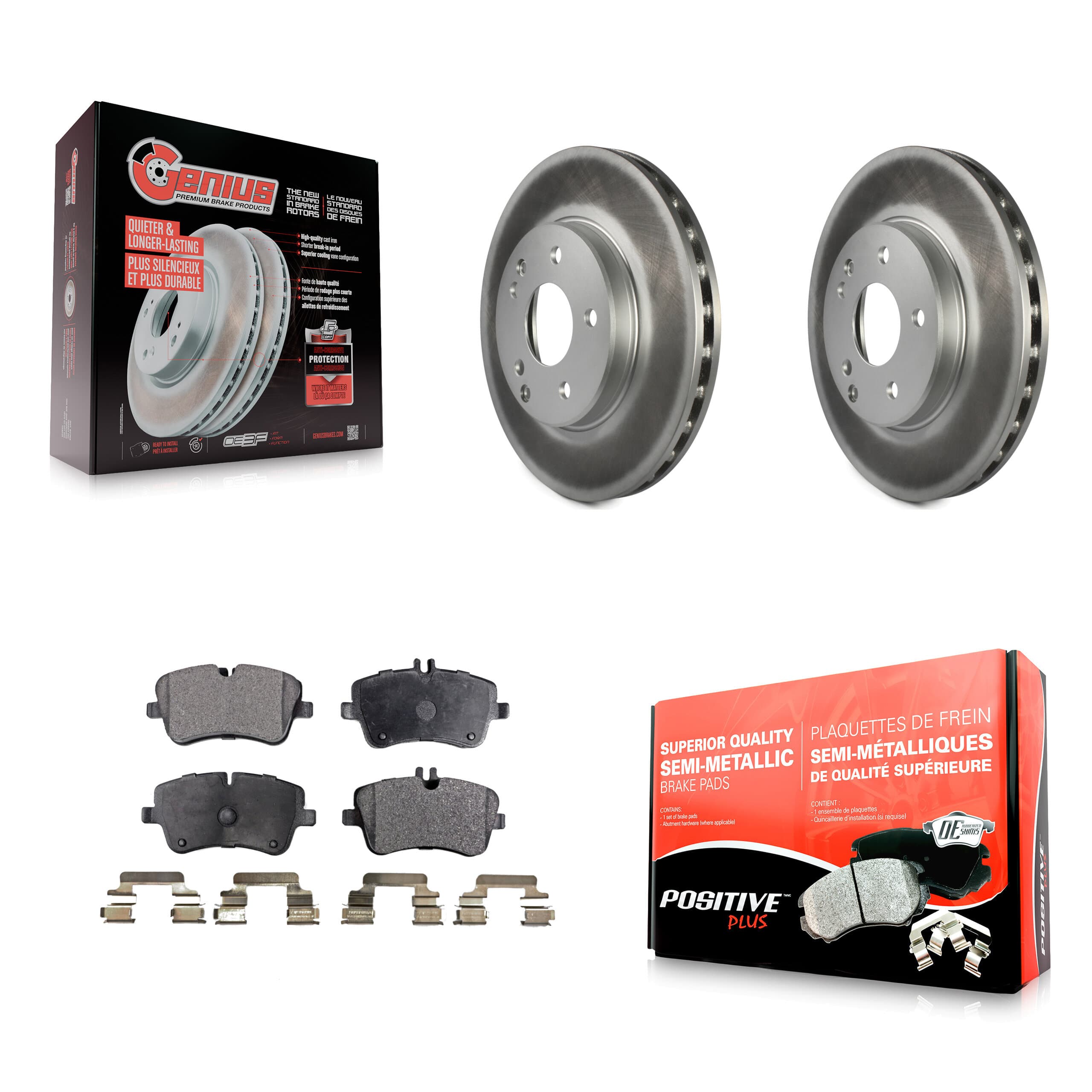 Transit Auto - KGF-100267 - Front Disc Brake Kits image 1