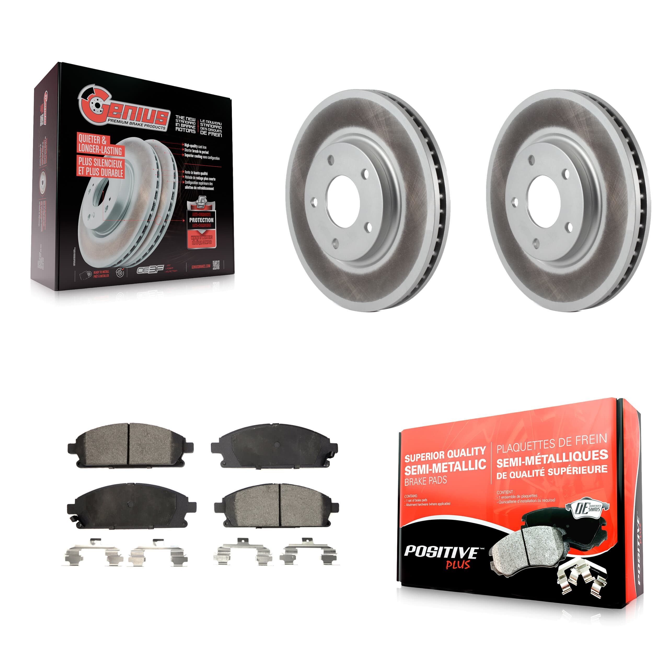 Transit Auto - KGF-100272 - Front Disc Brake Kits image 1