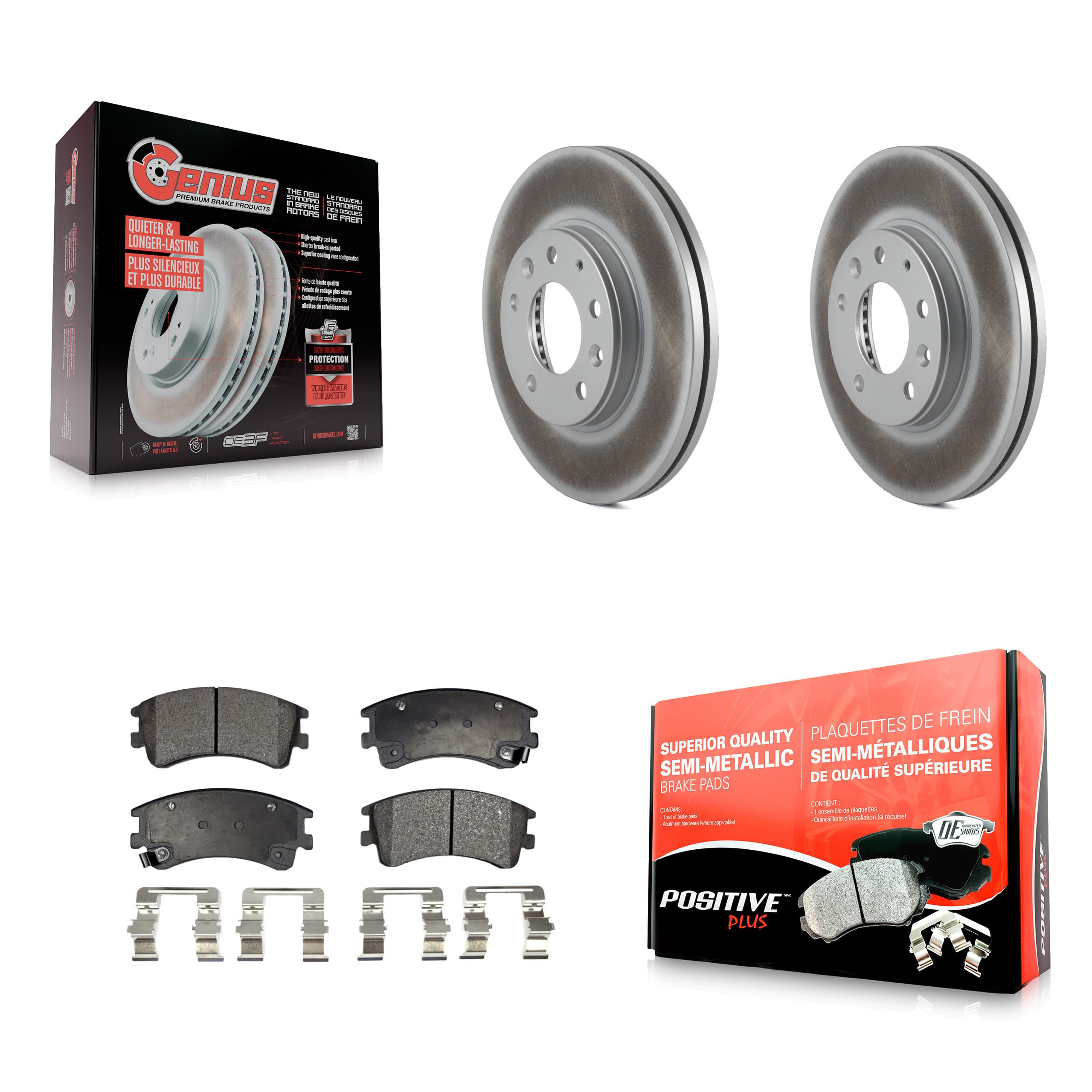 Transit Auto - KGF-100292 - Front Disc Brake Kits image 1