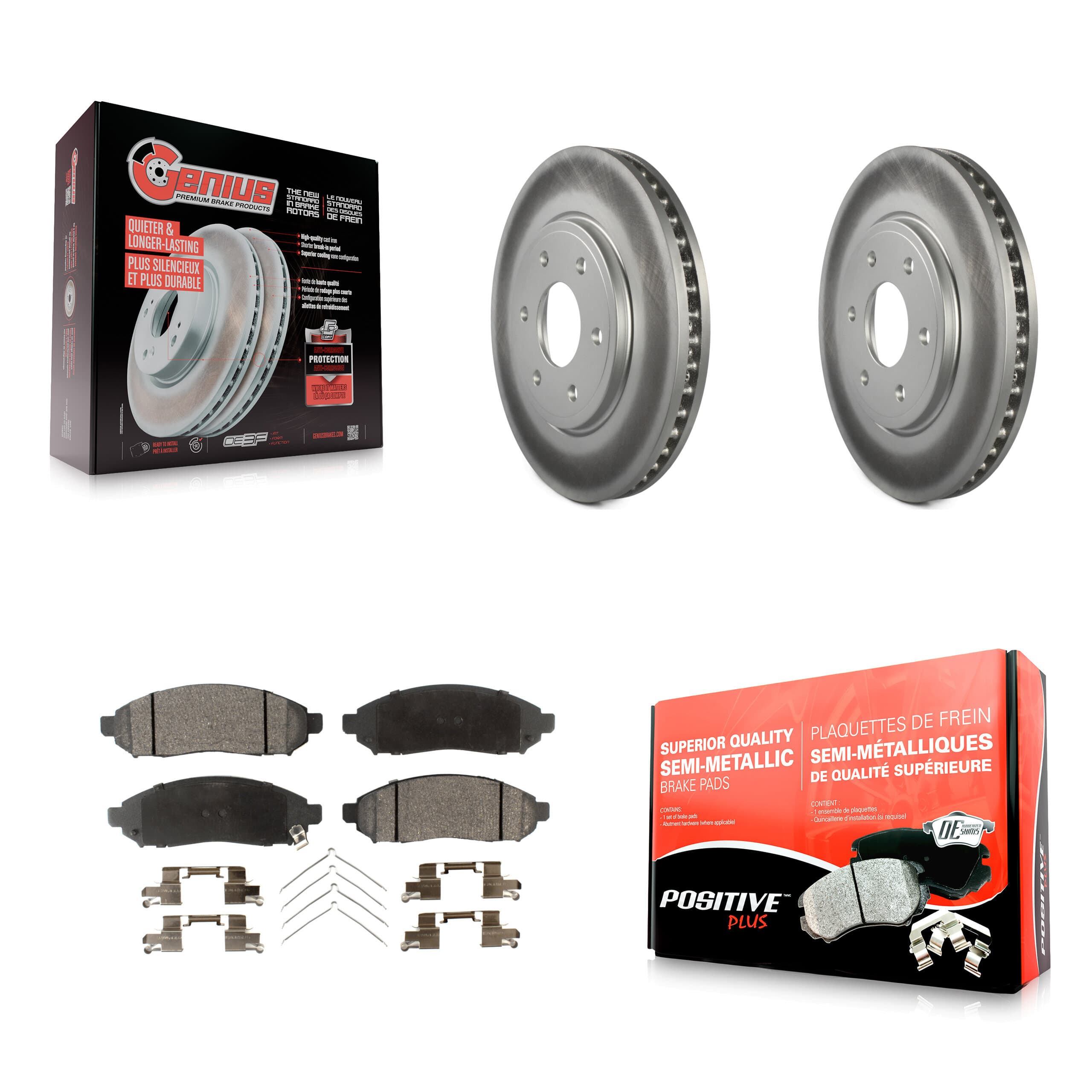 Transit Auto - KGF-100313 - Front Disc Brake Kits image 1