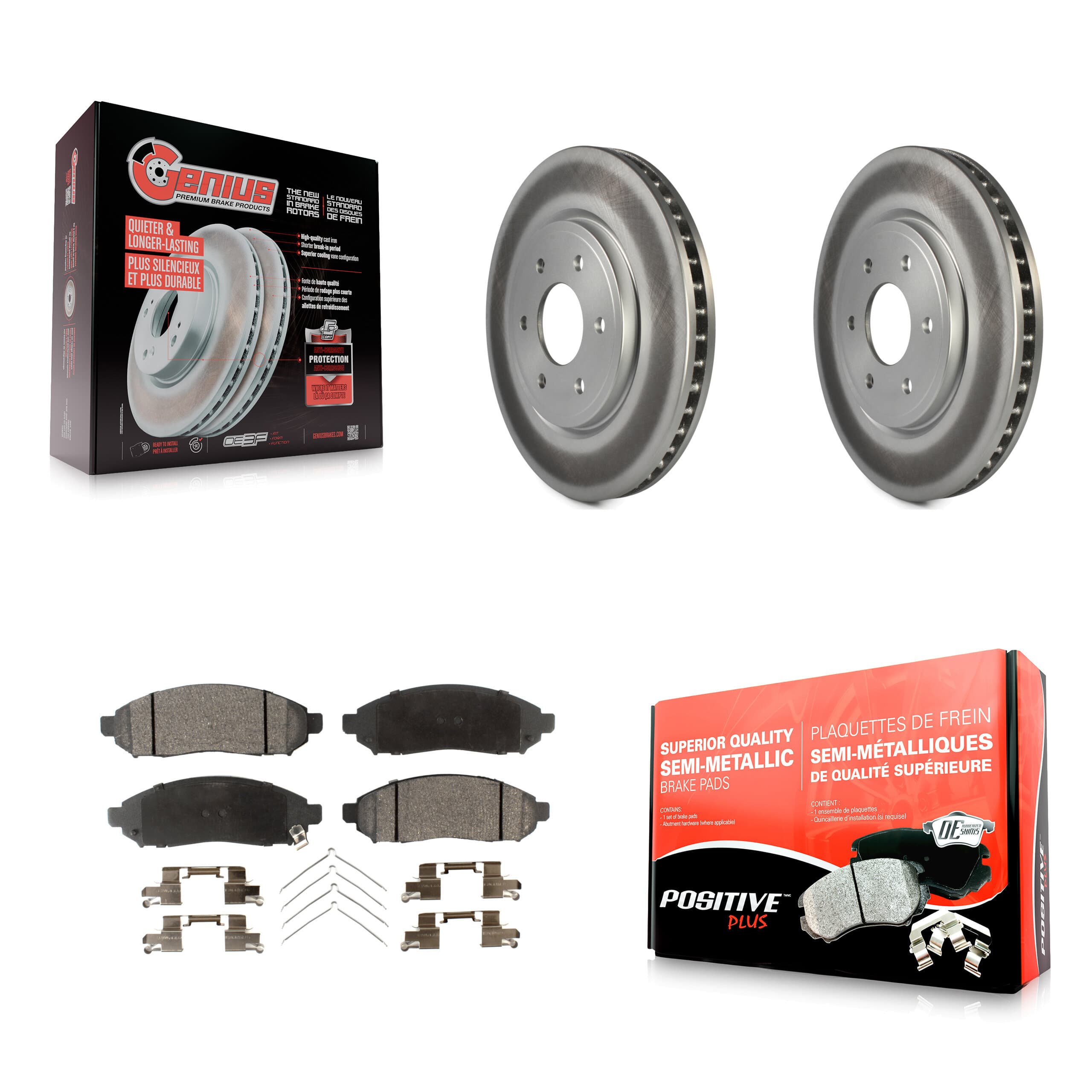 Transit Auto - KGF-100315 - Front Disc Brake Kits image 1