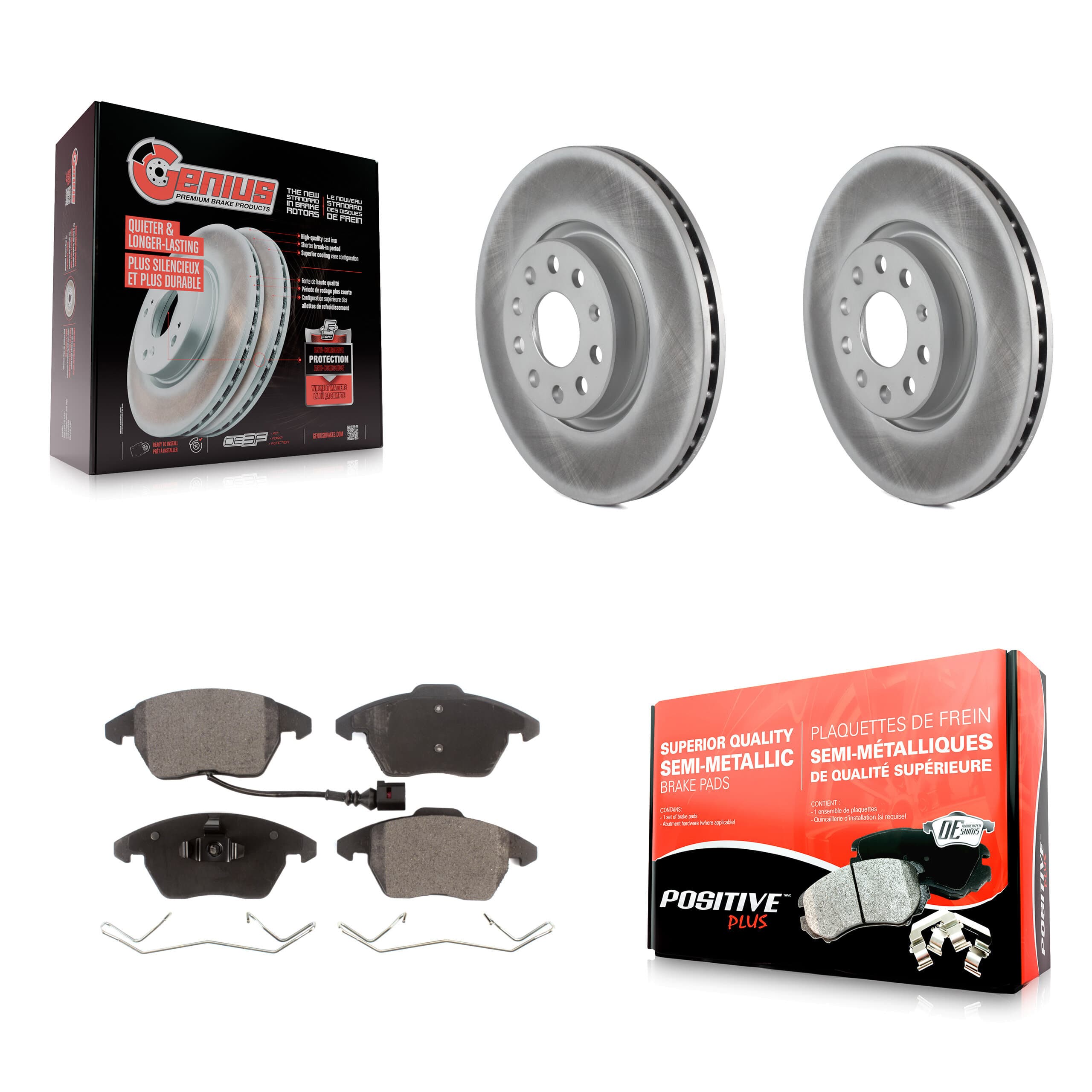 Transit Auto - KGF-100318 - Front Disc Brake Kits image 1
