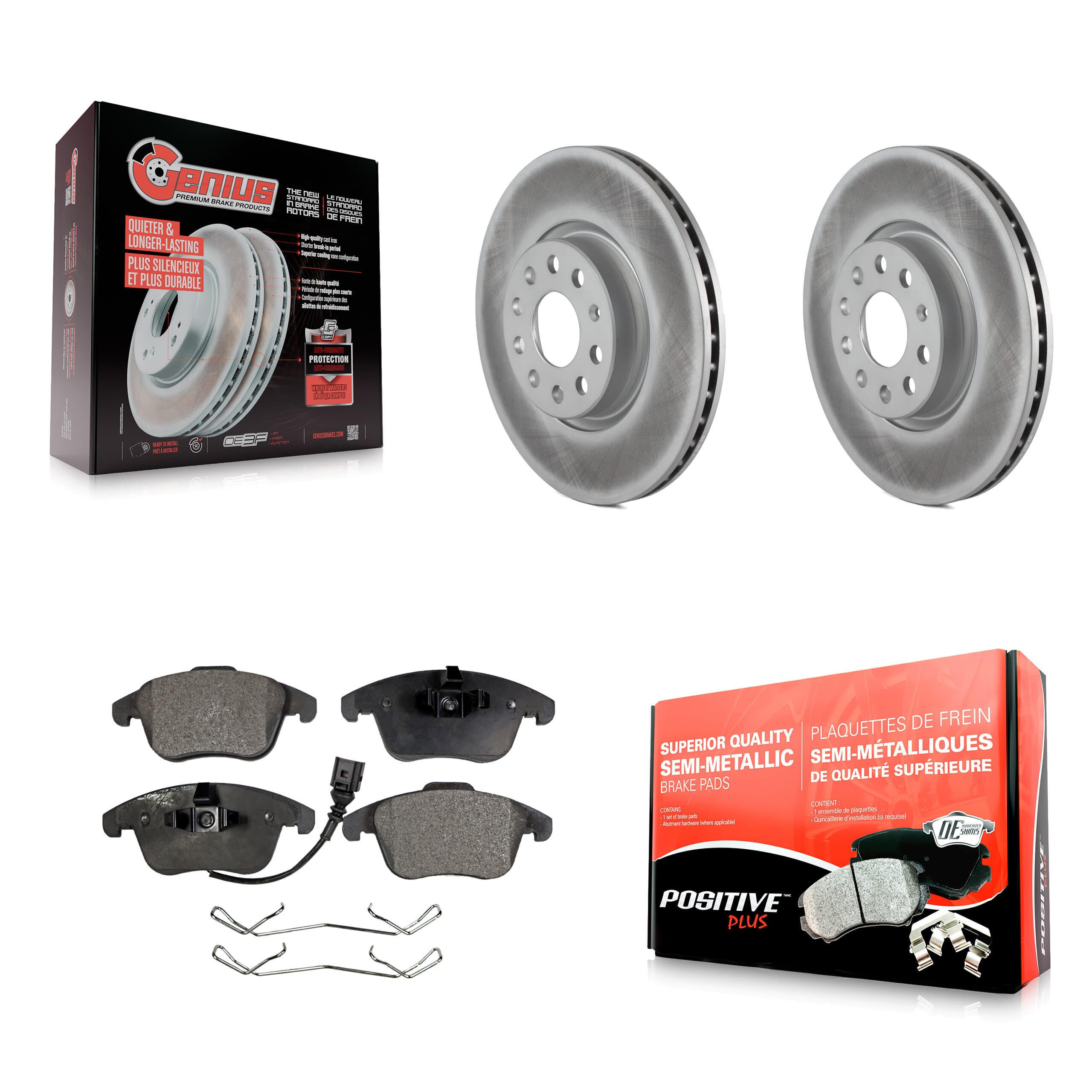 Transit Auto - KGF-100320 - Front Disc Brake Kits image 1