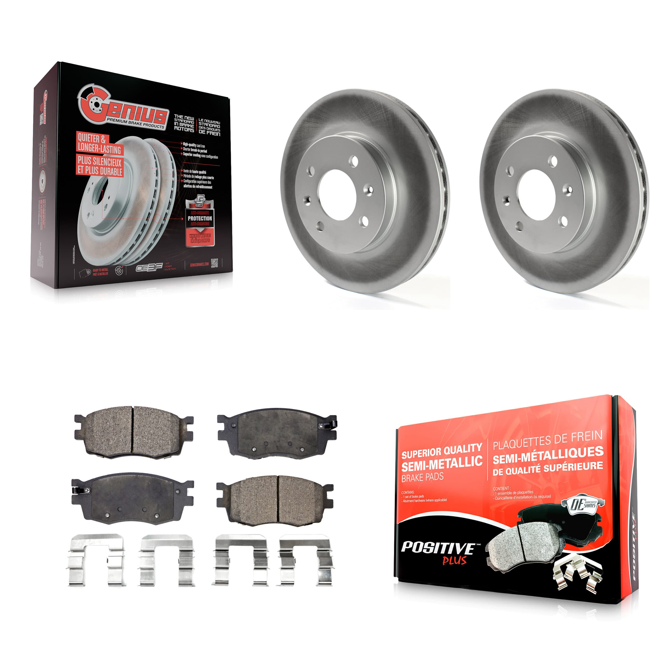 Transit Auto - KGF-100329 - Front Disc Brake Kits image 1