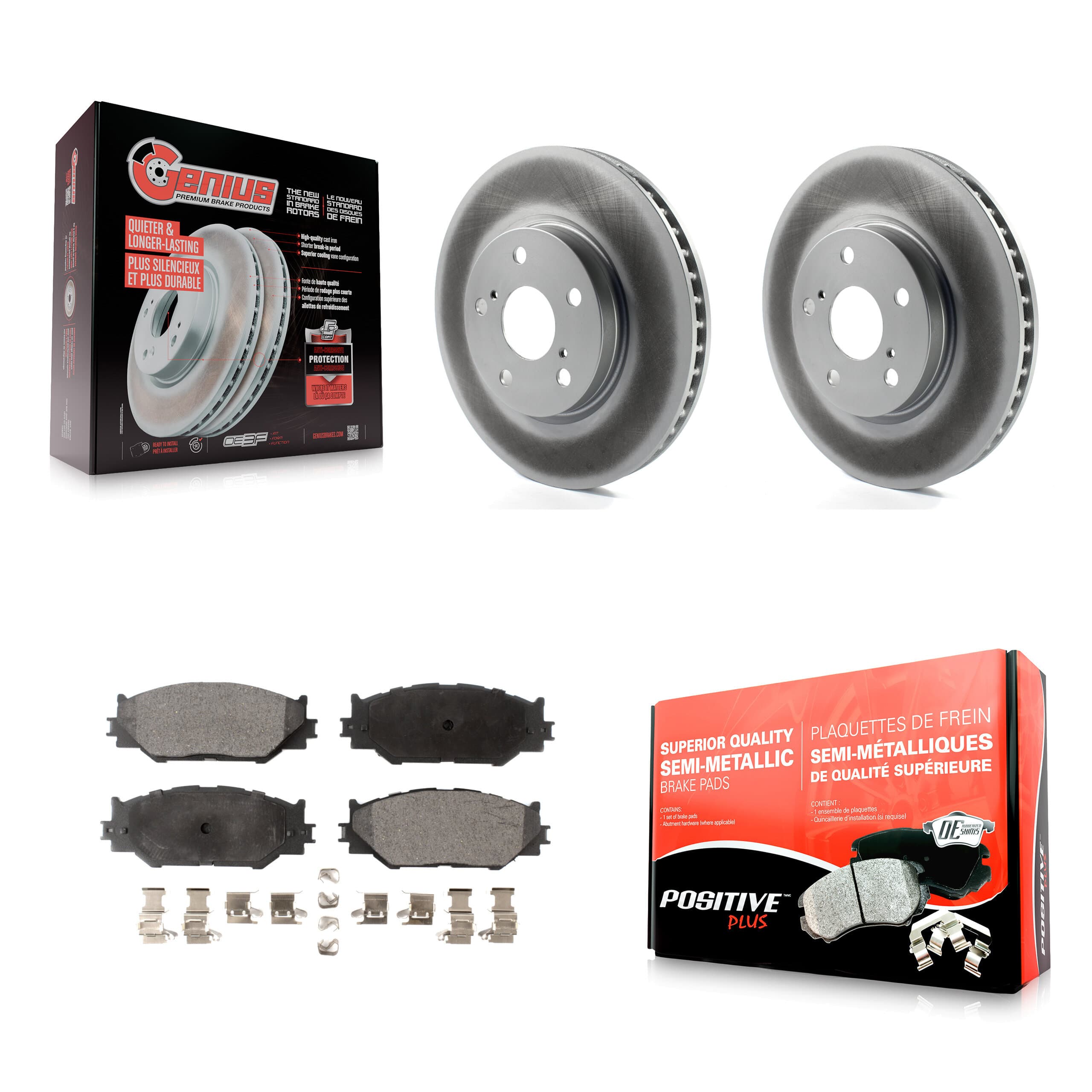 Transit Auto - KGF-100356 - Front Disc Brake Kits image 1