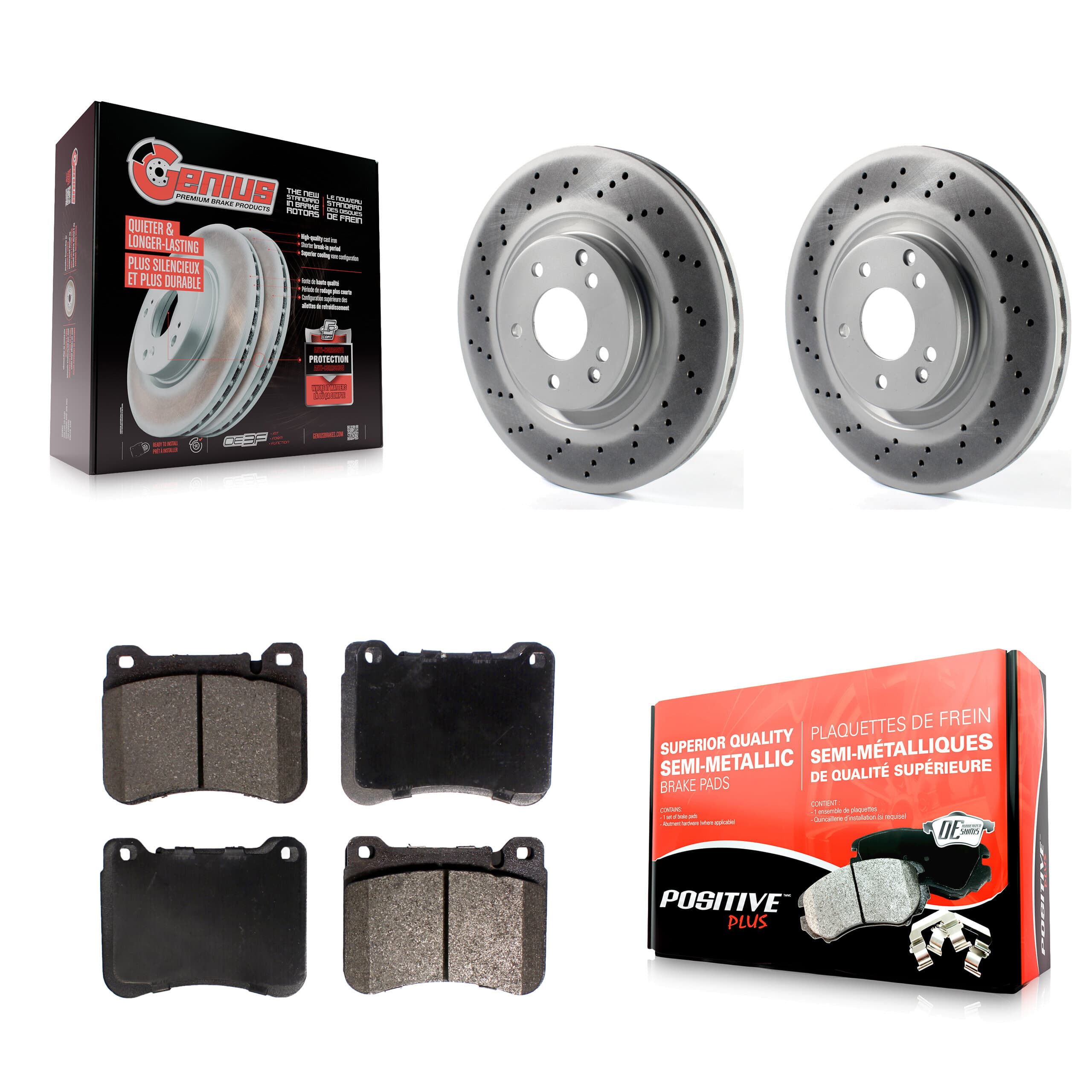 Transit Auto - KGF-100361 - Front Disc Brake Kits image 1