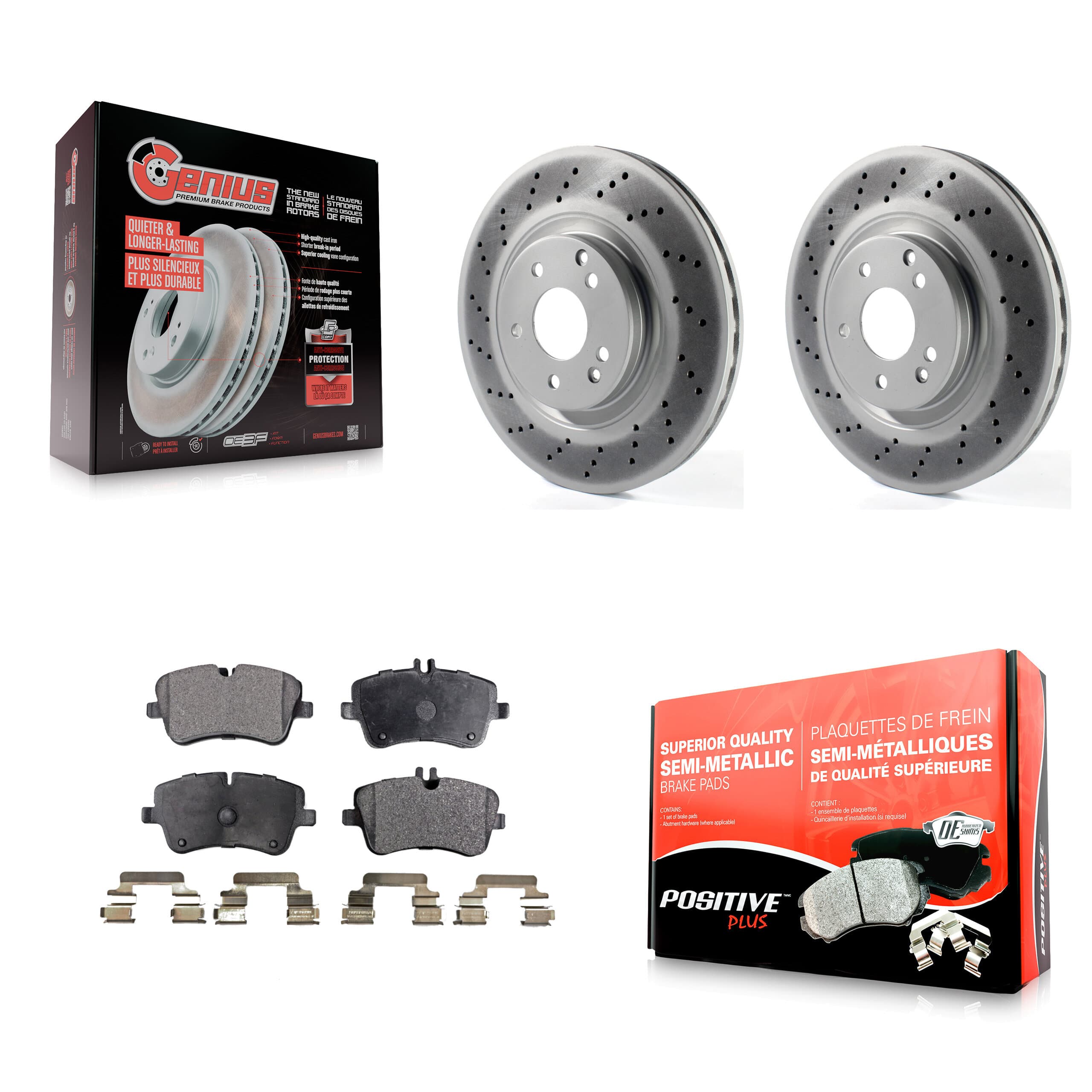Transit Auto - KGF-100363 - Front Disc Brake Kits image 1