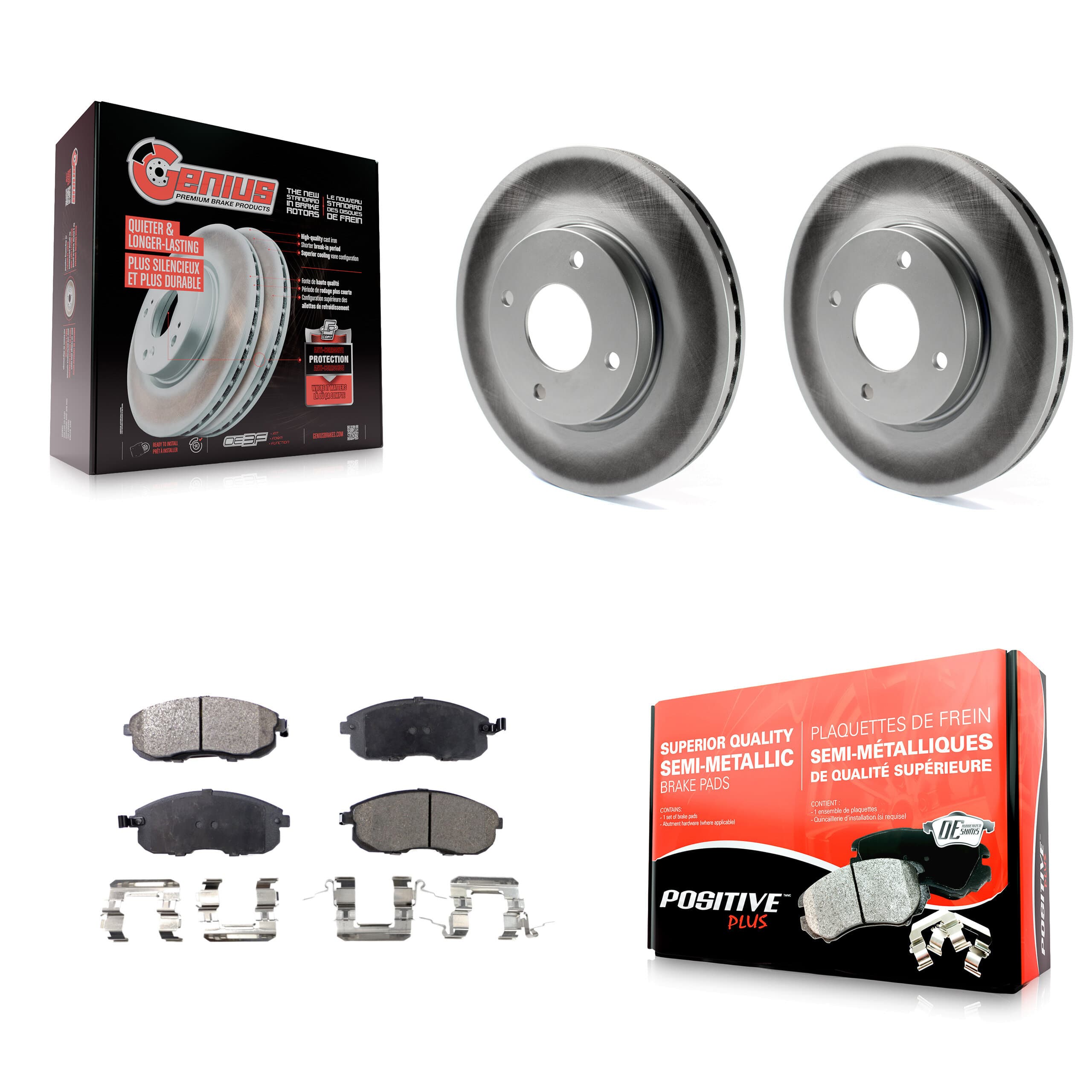 Transit Auto - KGF-100375 - Front Disc Brake Kits image 1
