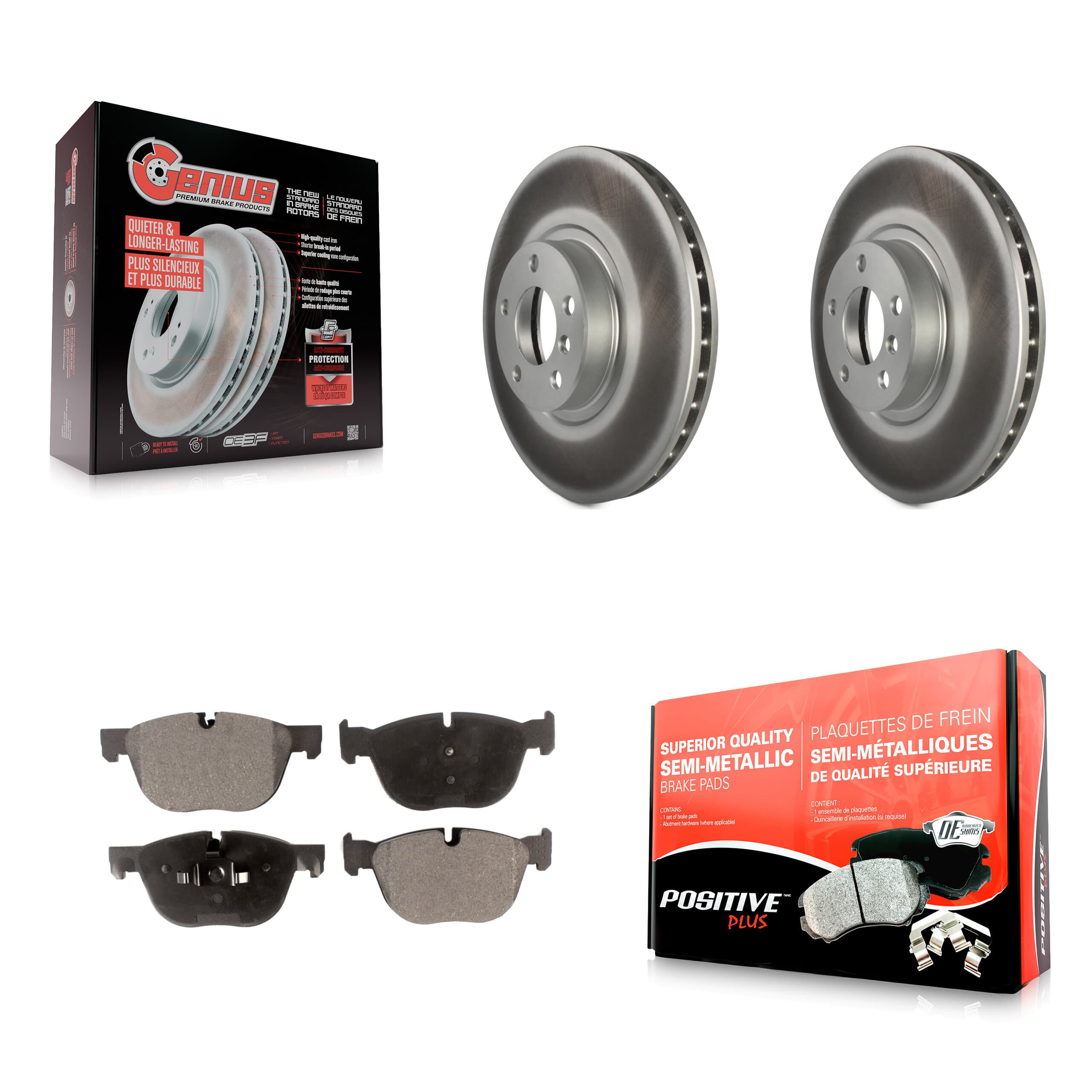 Transit Auto - KGF-100382 - Front Disc Brake Kits image 1