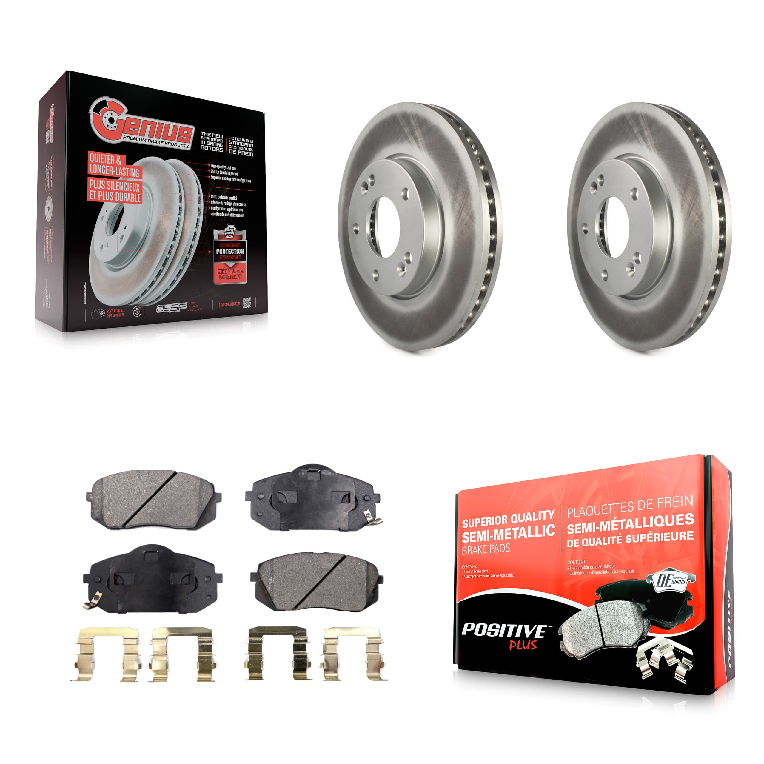 Transit Auto - KGF-100384 - Front Disc Brake Kits image 1