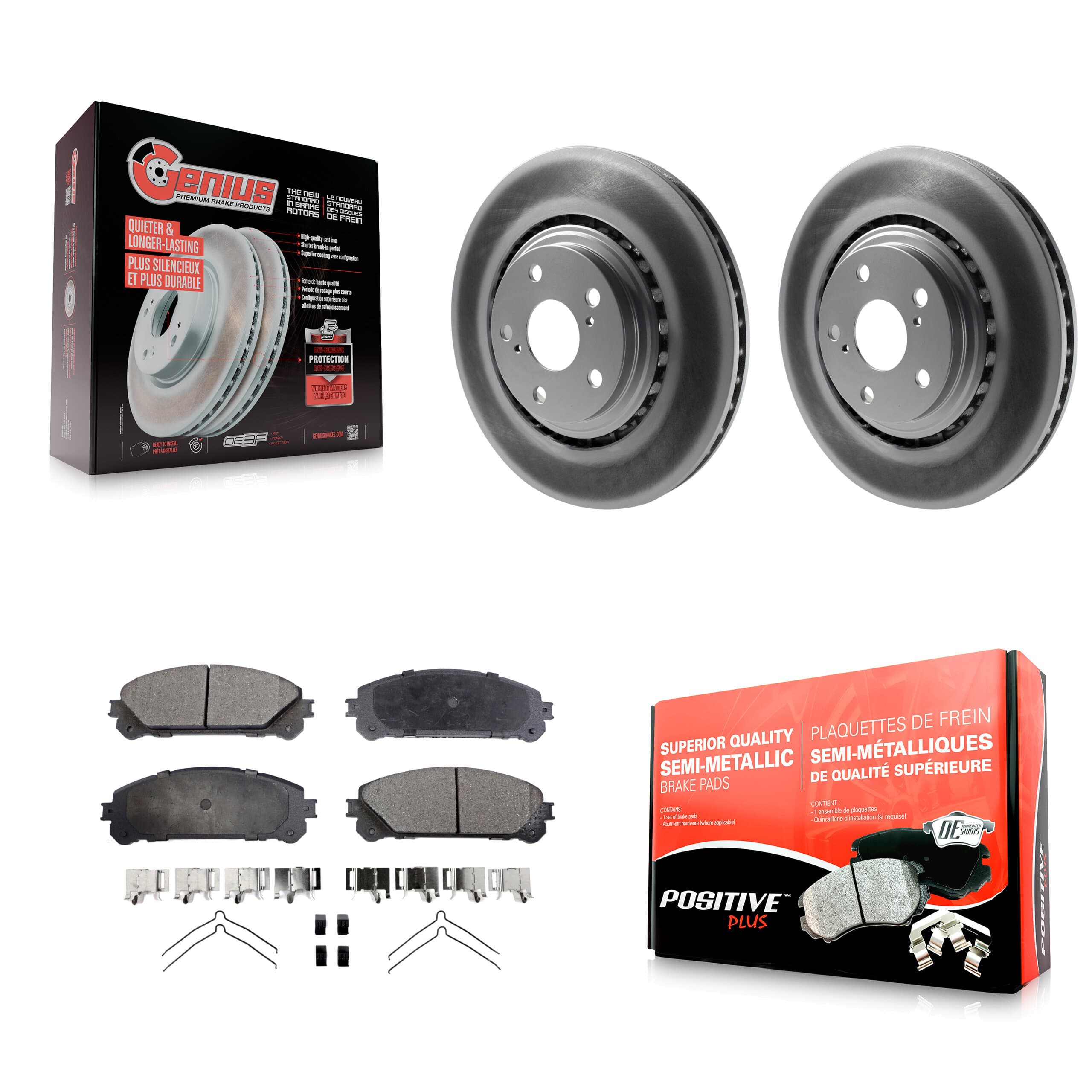Transit Auto - KGF-100392 - Front Disc Brake Kits image 1