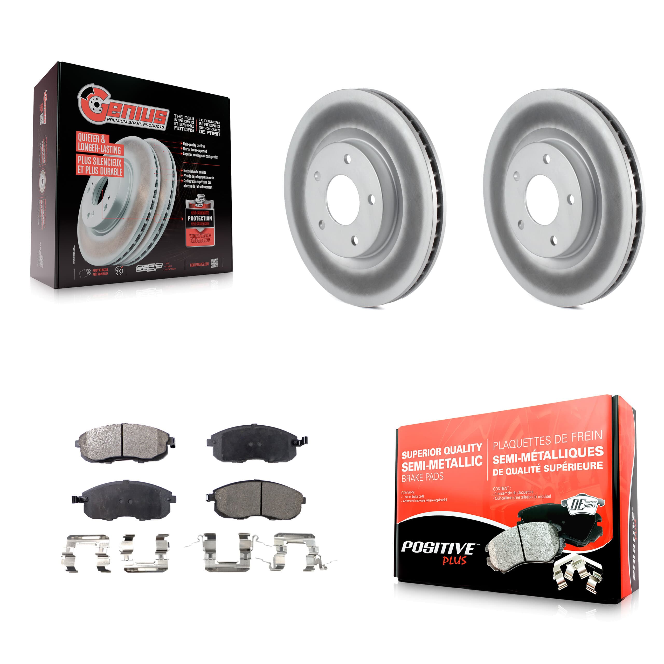 Transit Auto - KGF-100394 - Front Disc Brake Kits image 1