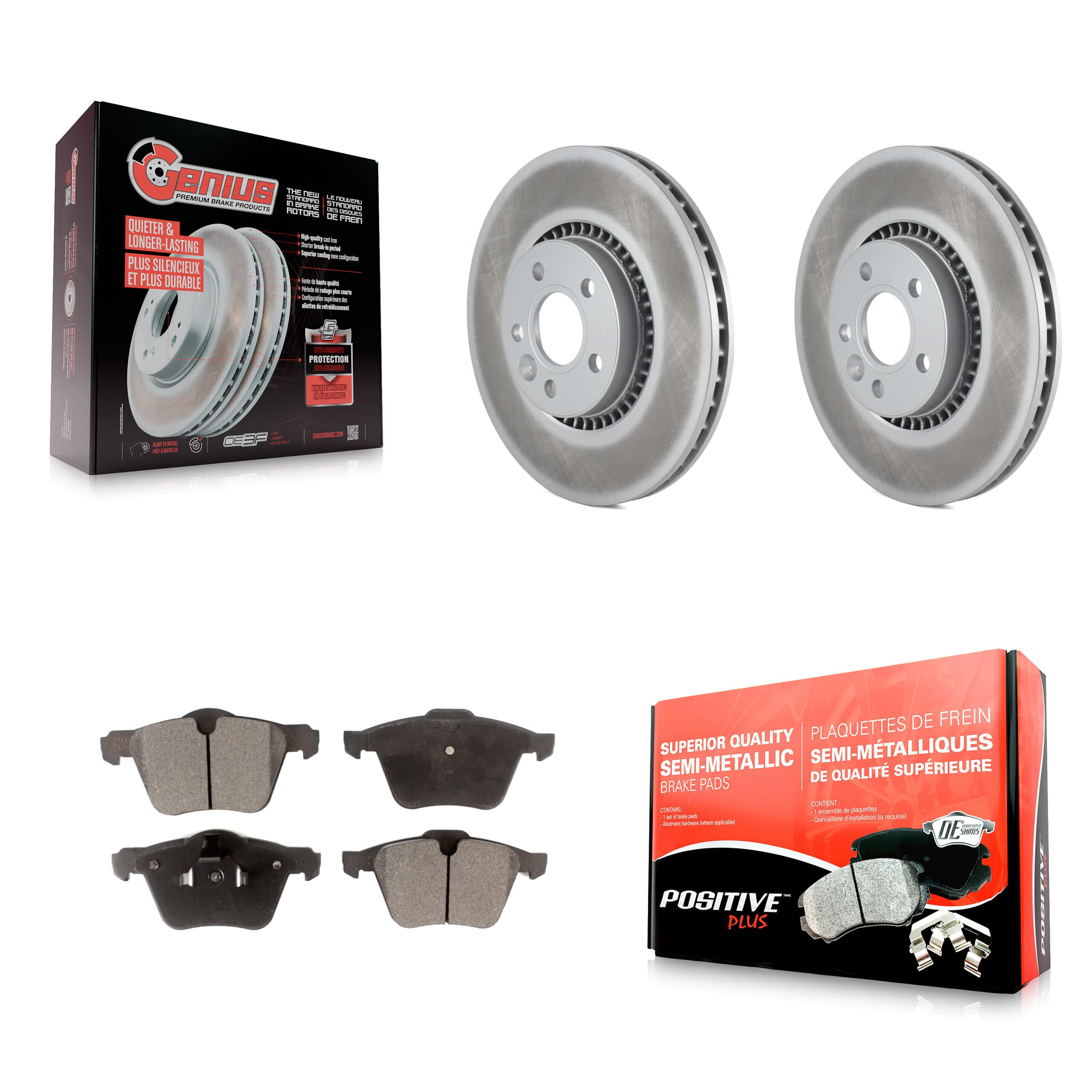 Transit Auto - KGF-100396 - Front Disc Brake Kits image 1
