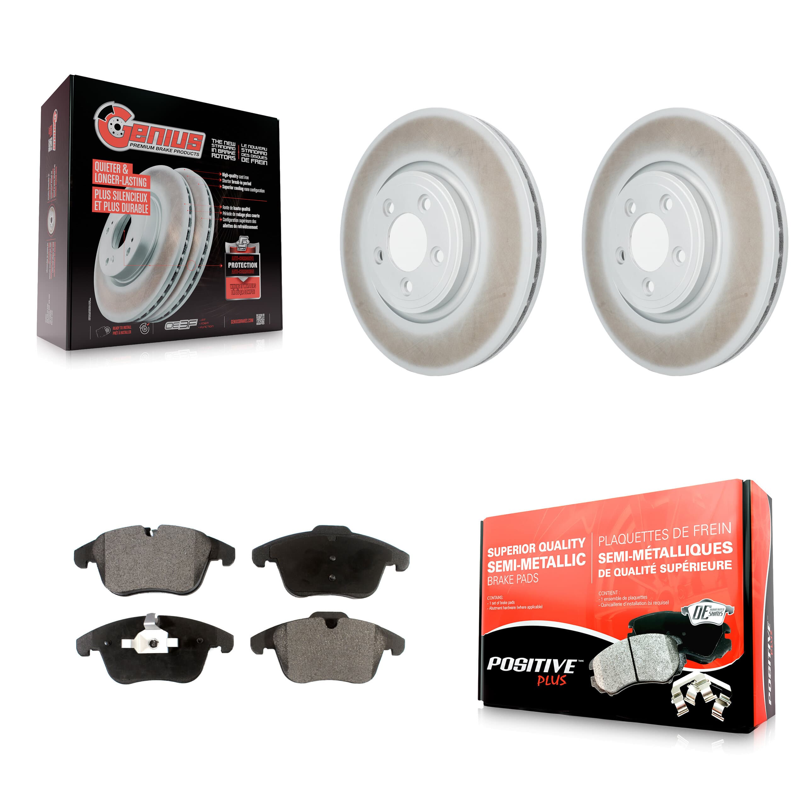 Transit Auto - KGF-100398 - Front Disc Brake Kits image 1