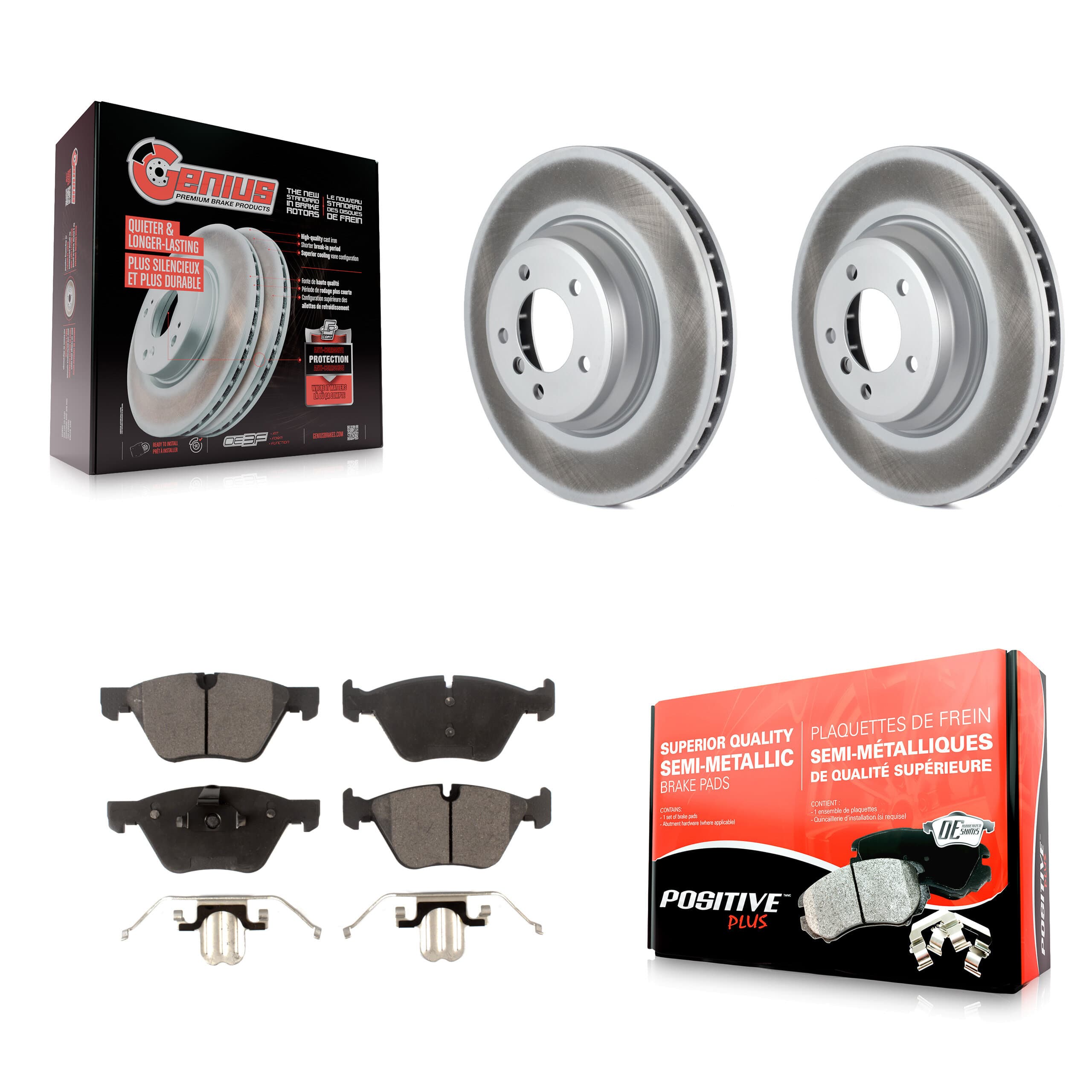 Transit Auto - KGF-100400 - Front Disc Brake Kits image 1