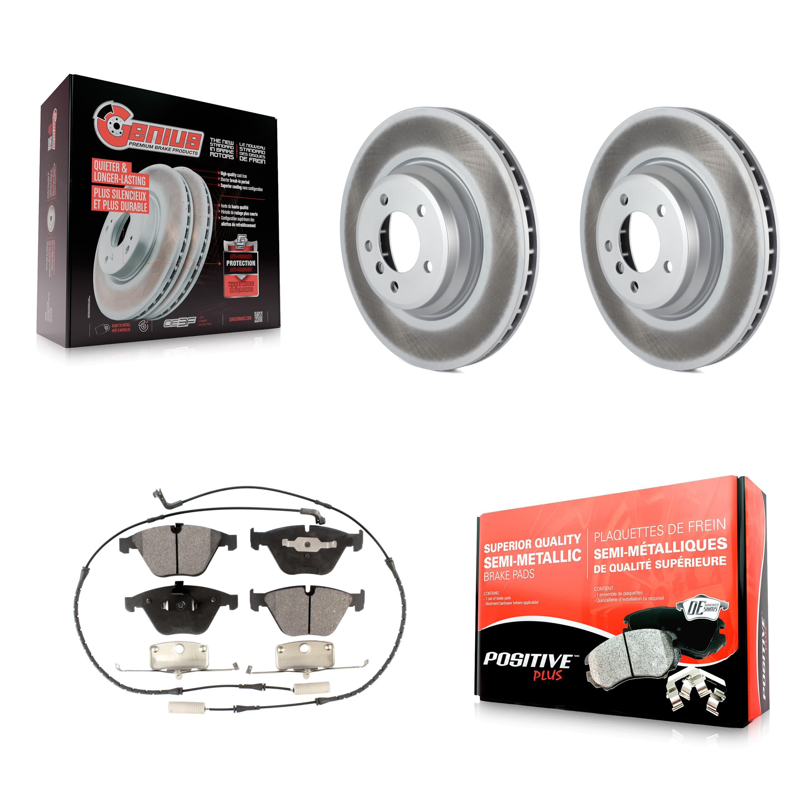 Transit Auto - KGF-100401 - Front Disc Brake Kits image 1