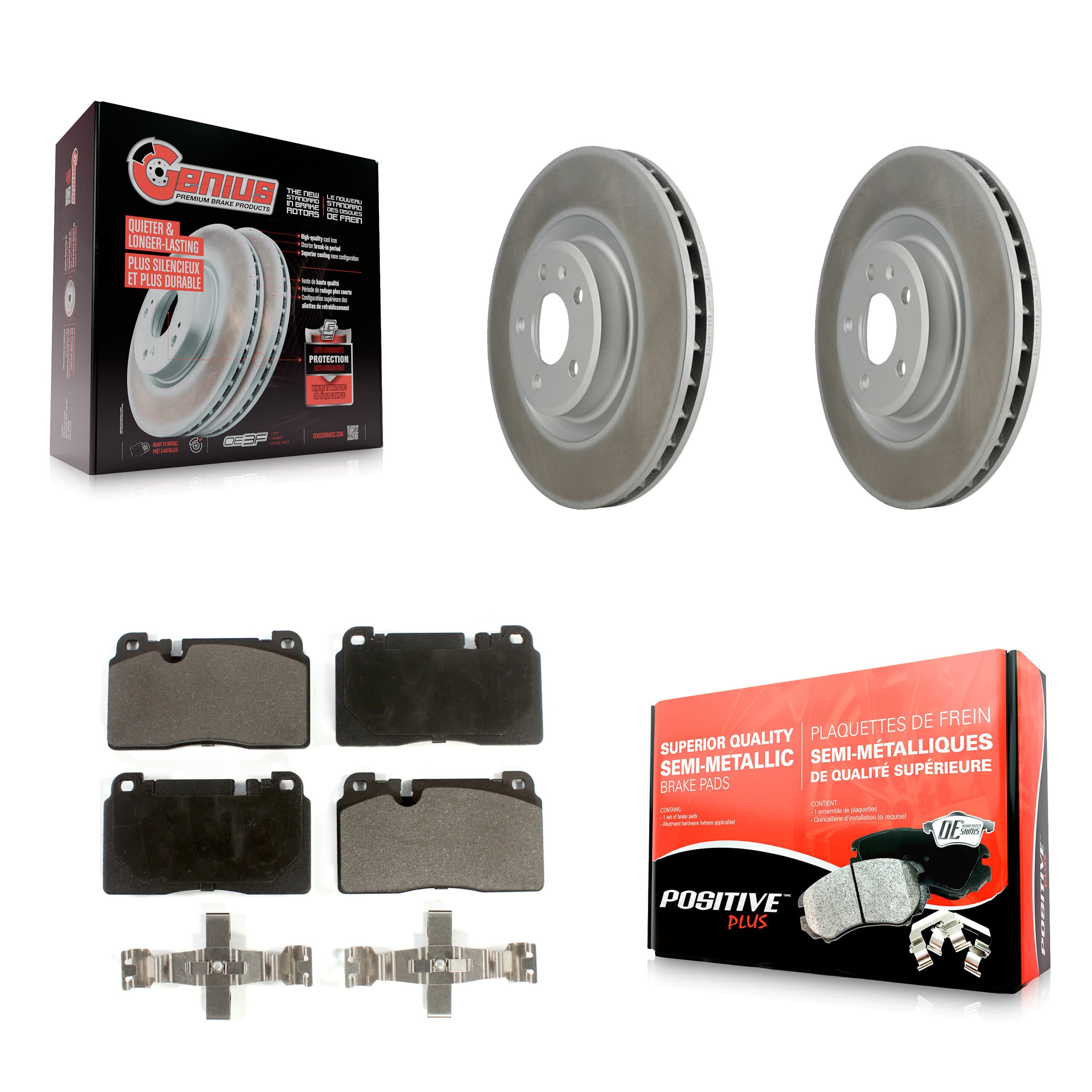 Transit Auto - KGF-100412 - Front Disc Brake Kits image 1