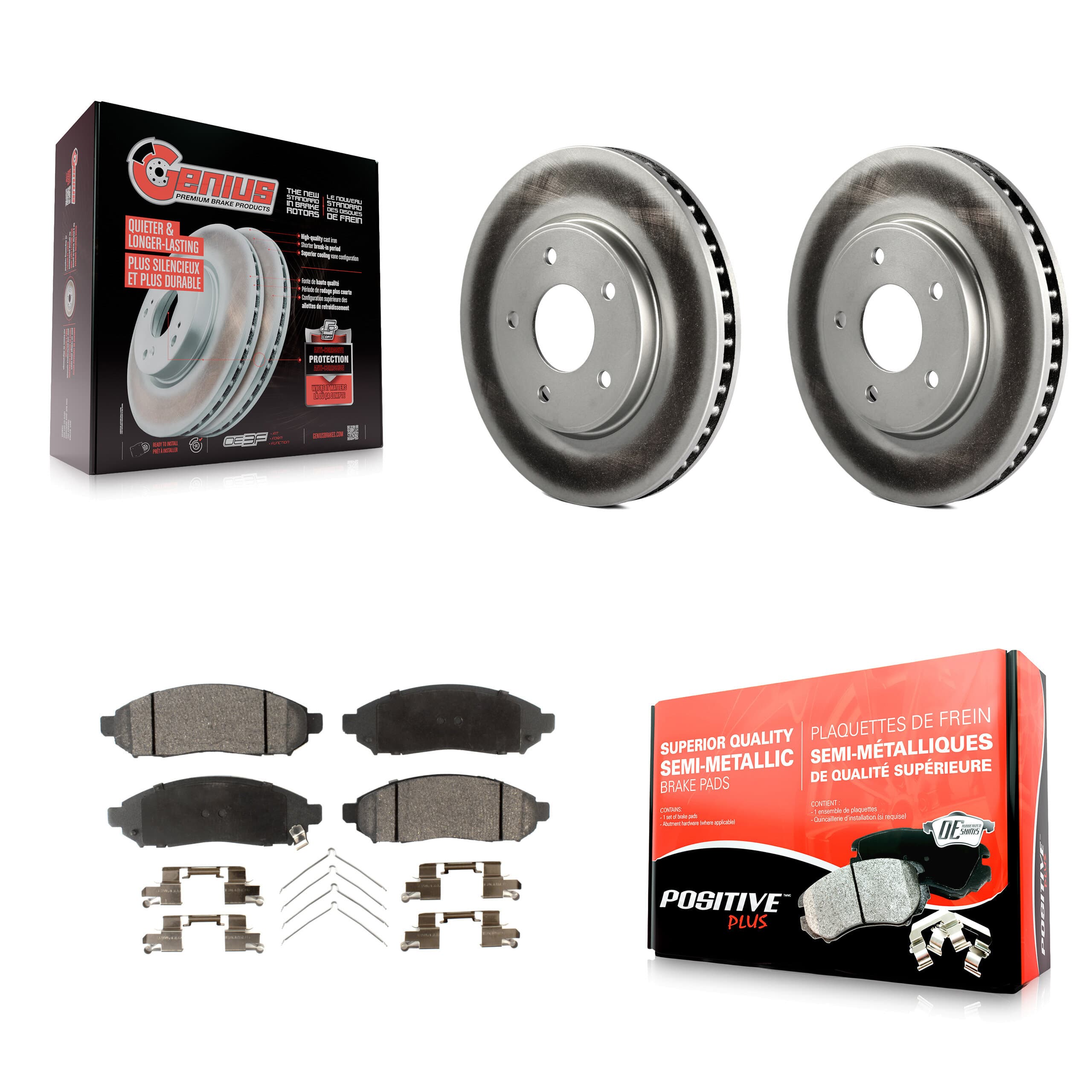 Transit Auto - KGF-100445 - Front Disc Brake Kits image 1