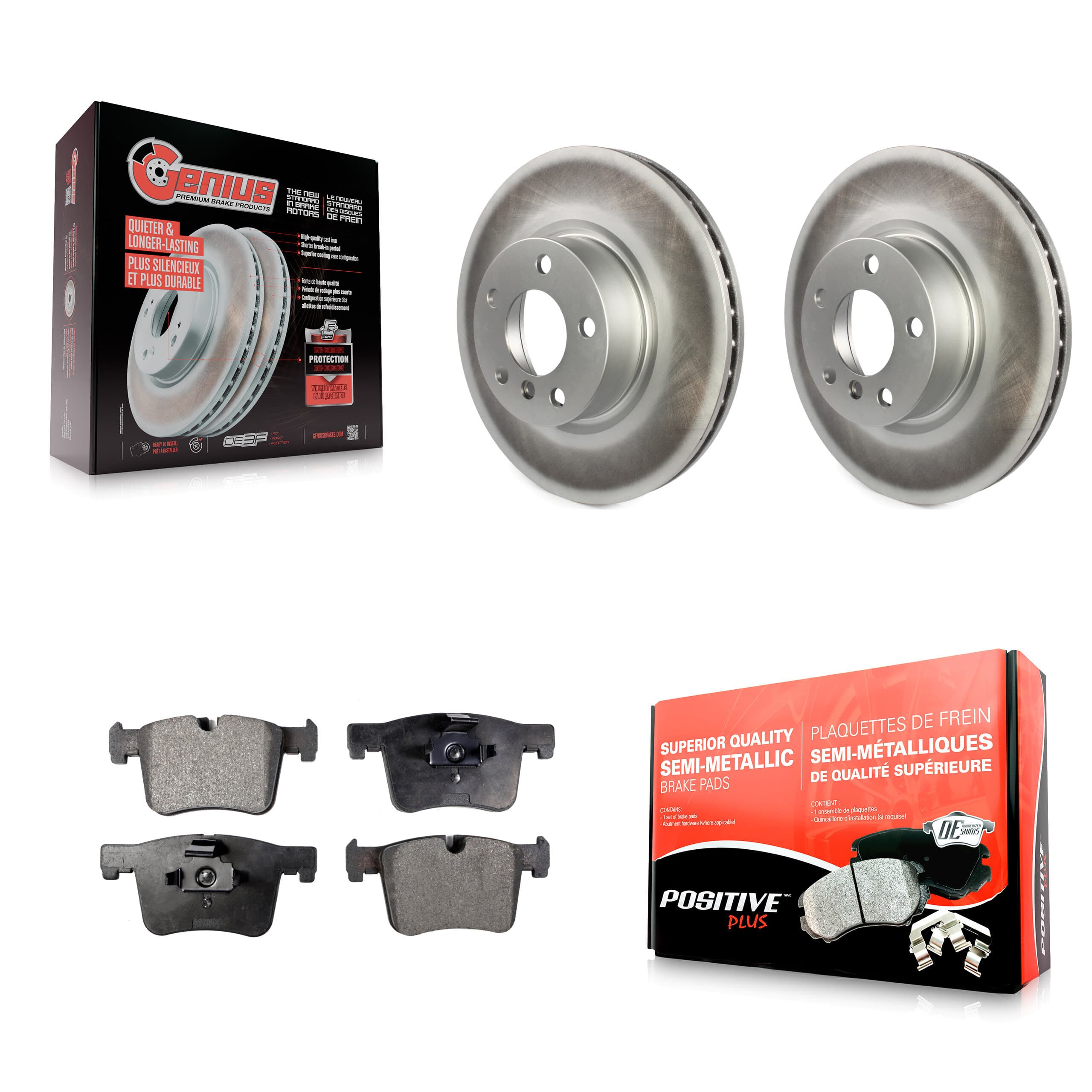Transit Auto - KGF-100455 - Front Disc Brake Kits image 1